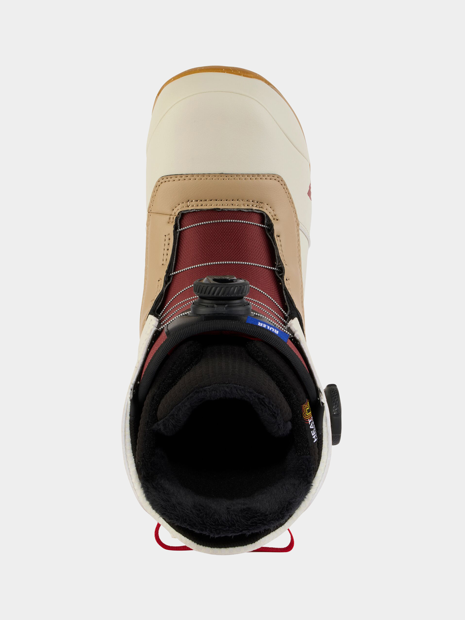 Pánske Obuv na snowboard Burton Ruler Boa (stout white/red)