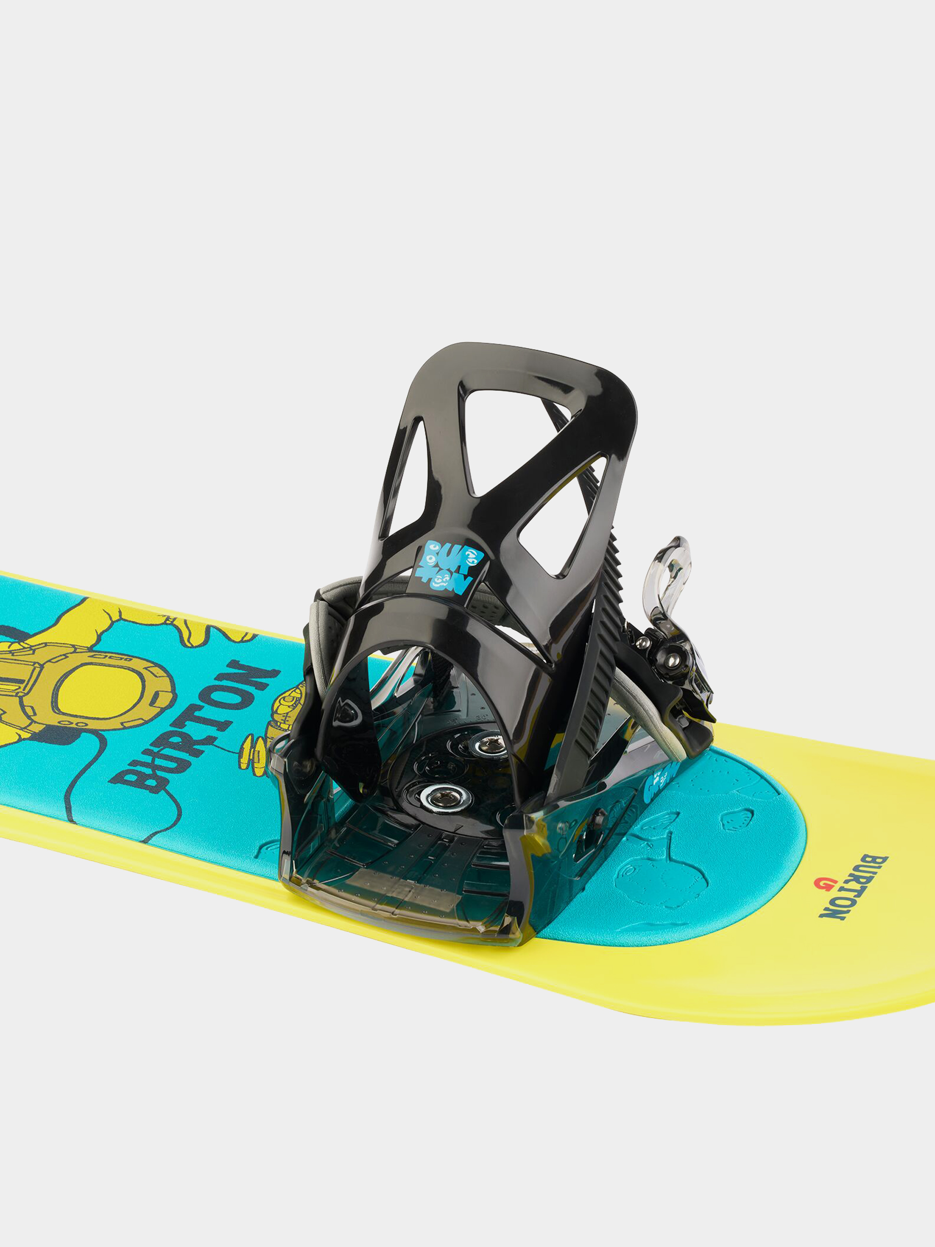 Snowboardové viazanie Burton Grom Disc JR (black)