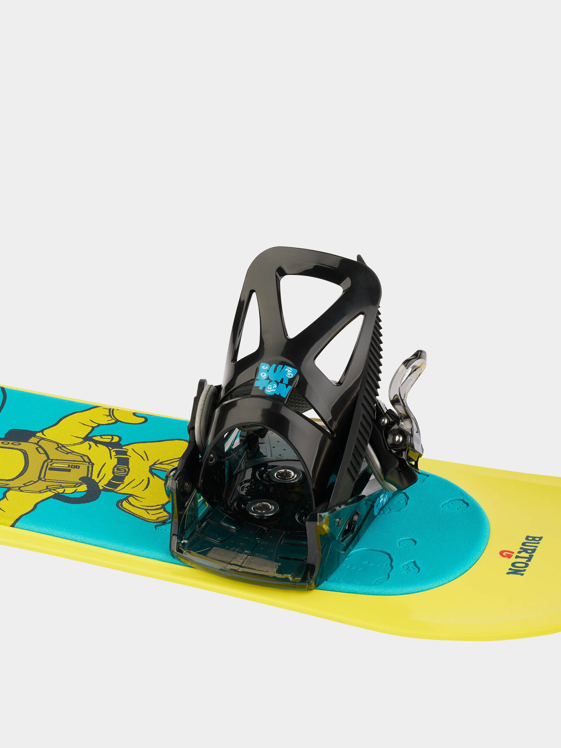 Snowboardové viazanie Burton Mini Grom Disc JR (black)