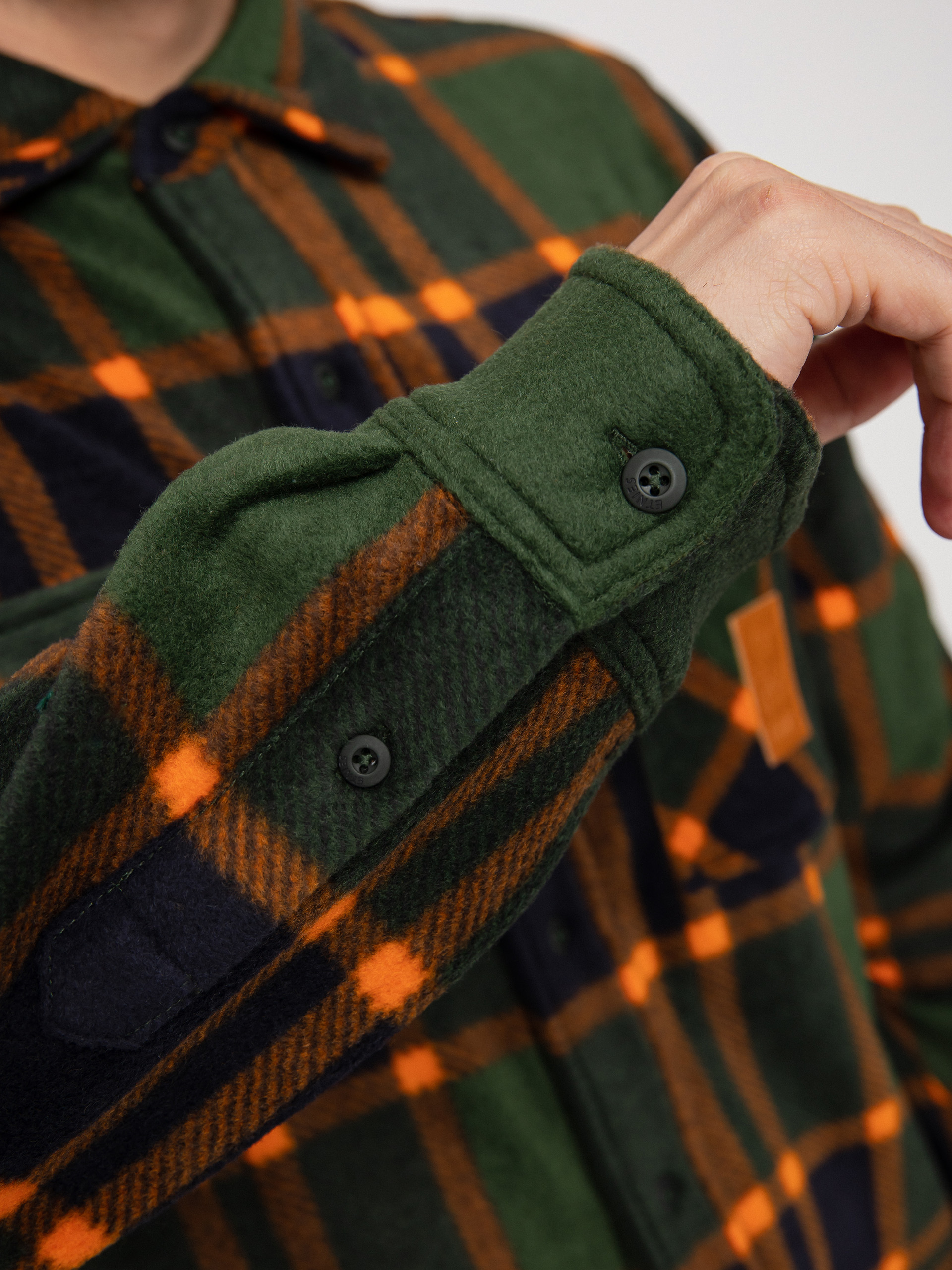 Košeľa Etnies Woodsman HD (forrest)