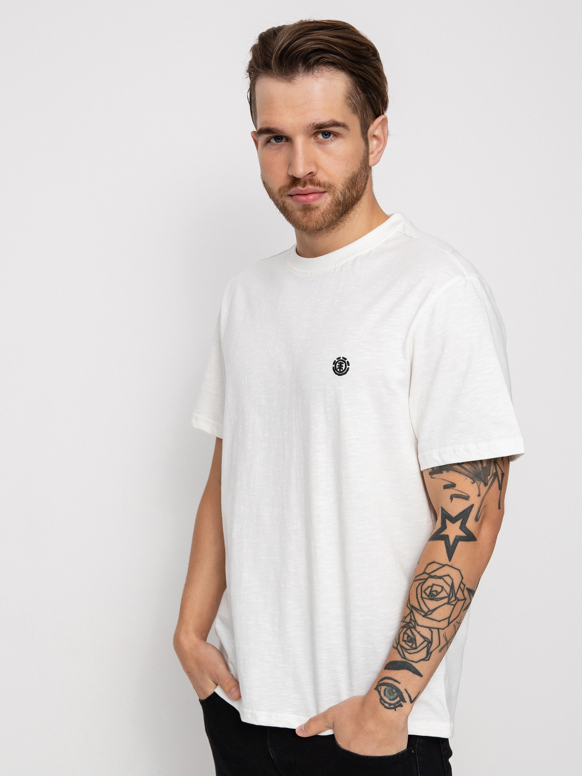 Tričko Element Crail (off white)