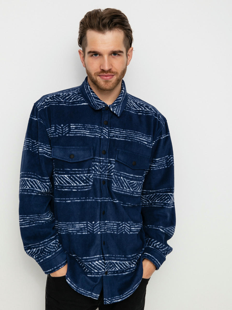 Košeľa Element Dawn Polar Shirt (woodblock)