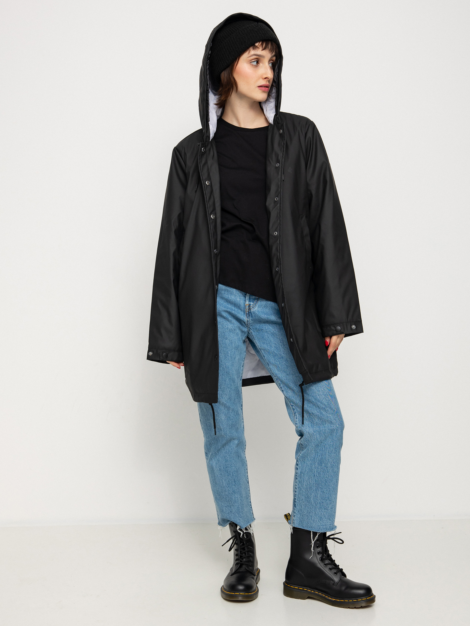 Bunda Volcom Rain Dead Wmn (black)