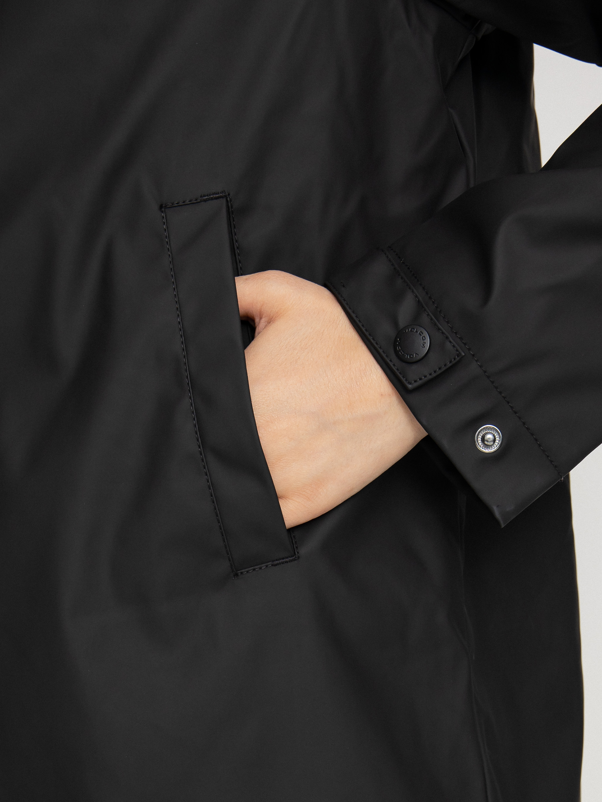 Bunda Volcom Rain Dead Wmn (black)