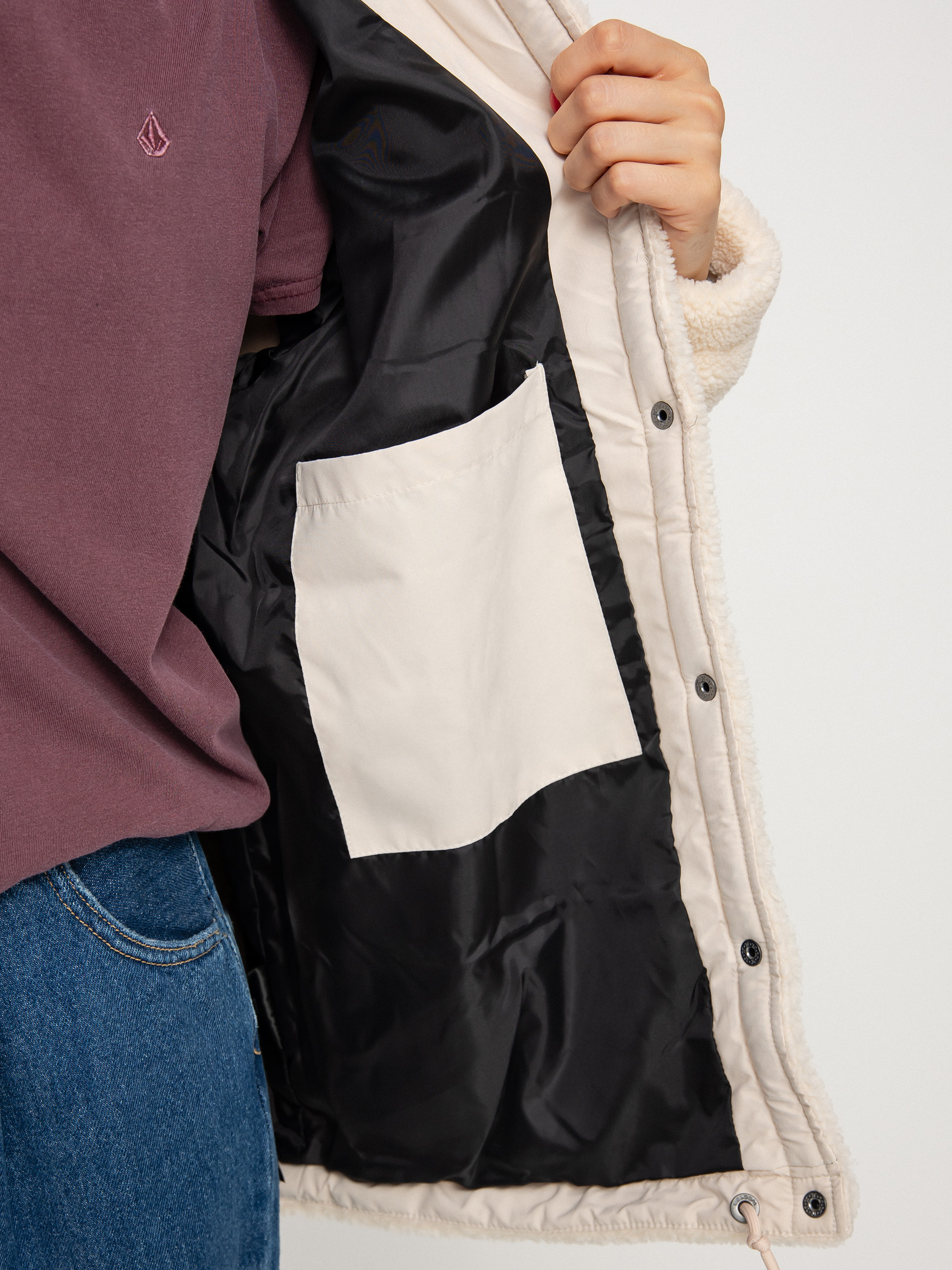 Bunda Volcom Blastone Coat Wmn (sand)