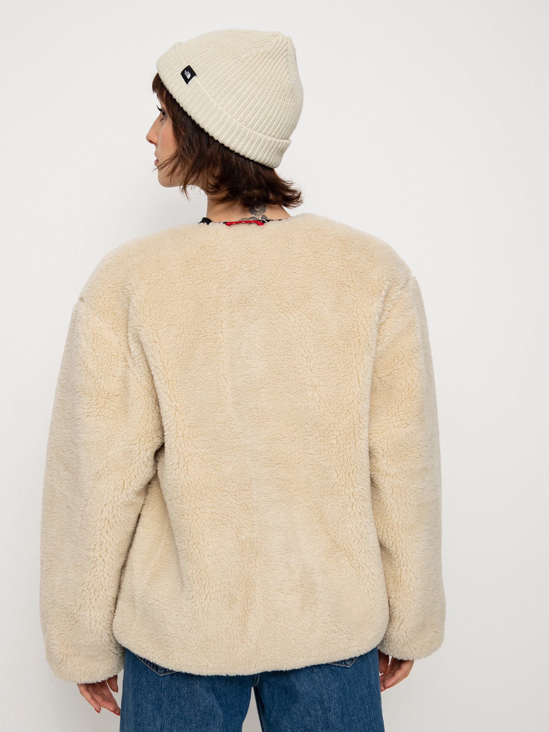 Bunda Brixton Sherpa Reversible Padded Wmn (mars red praire floral)