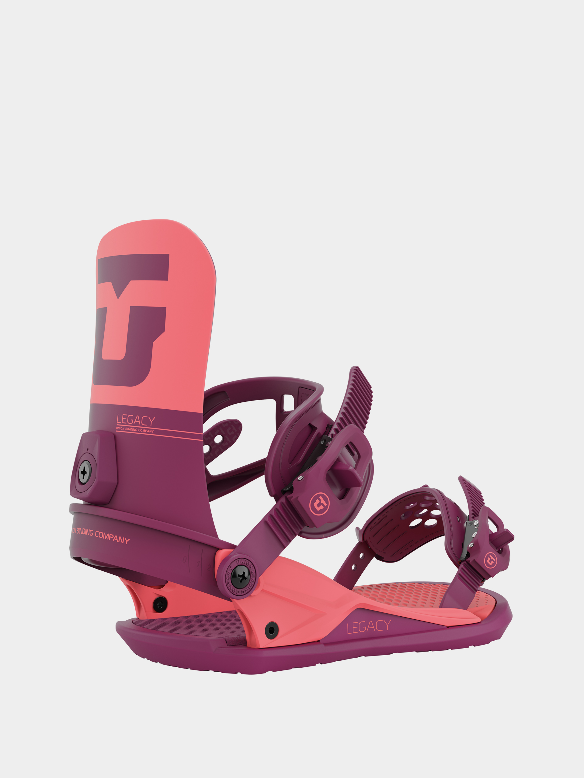Dámske Snowboardové viazanie Union Legacy (raspberry)