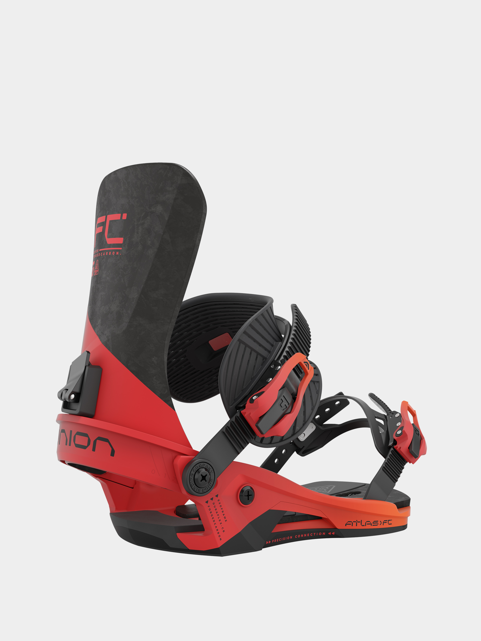 Pánske Snowboardové viazanie Union Atlas FC (lava orange)