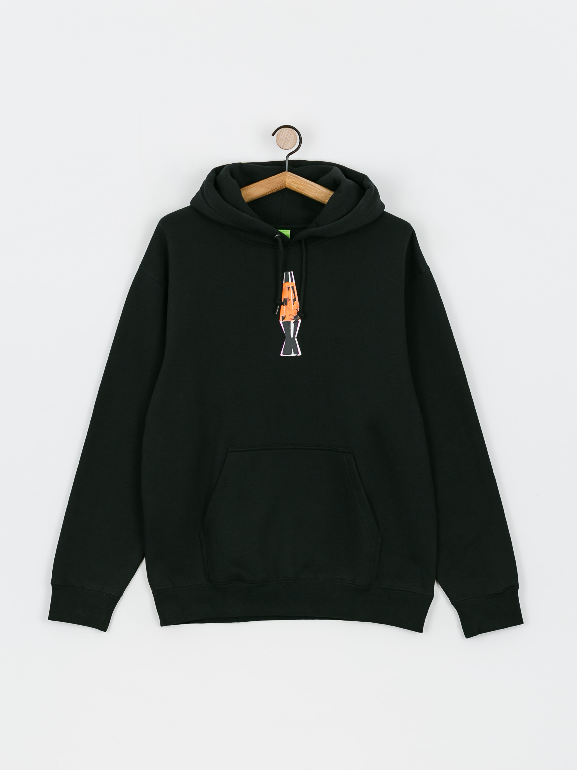 Mikina s kapucňou HUF Basement Beanbag HD (black)