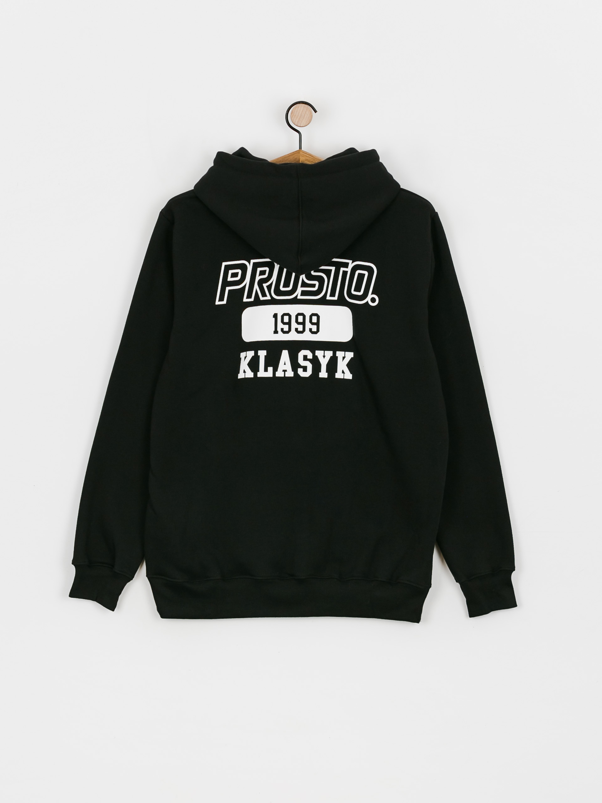 Mikina s kapucňou Prosto Plelog HD (black)