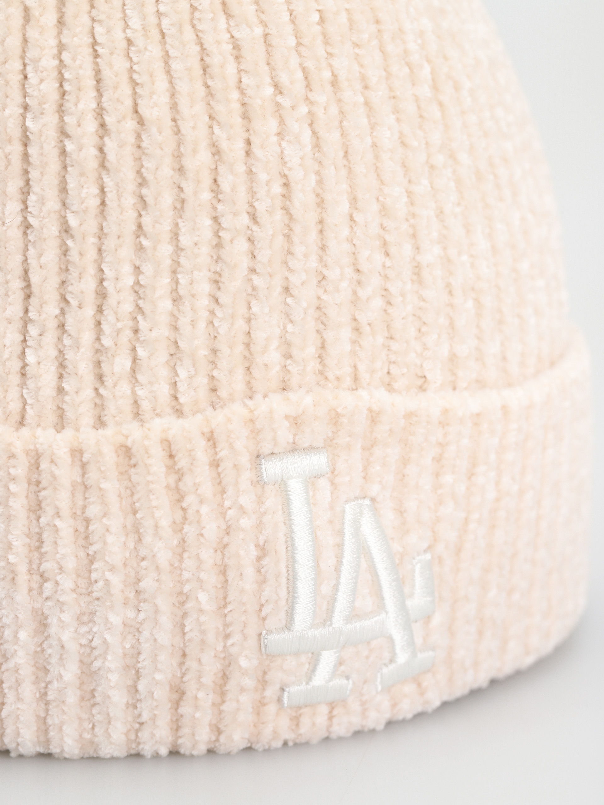 Čiapka New Era Bobble Los Angeles Dodgers Wmn (lighrt cream)