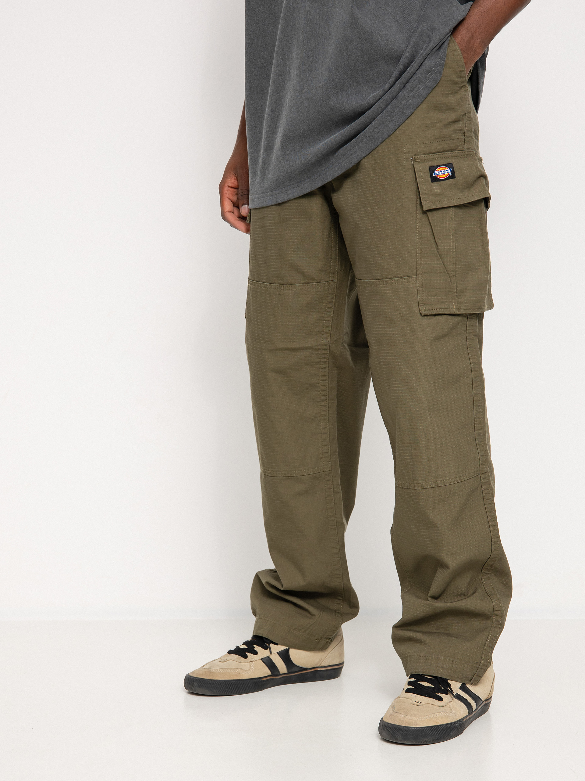 Nohavice Dickies Eagle Bend (military green)