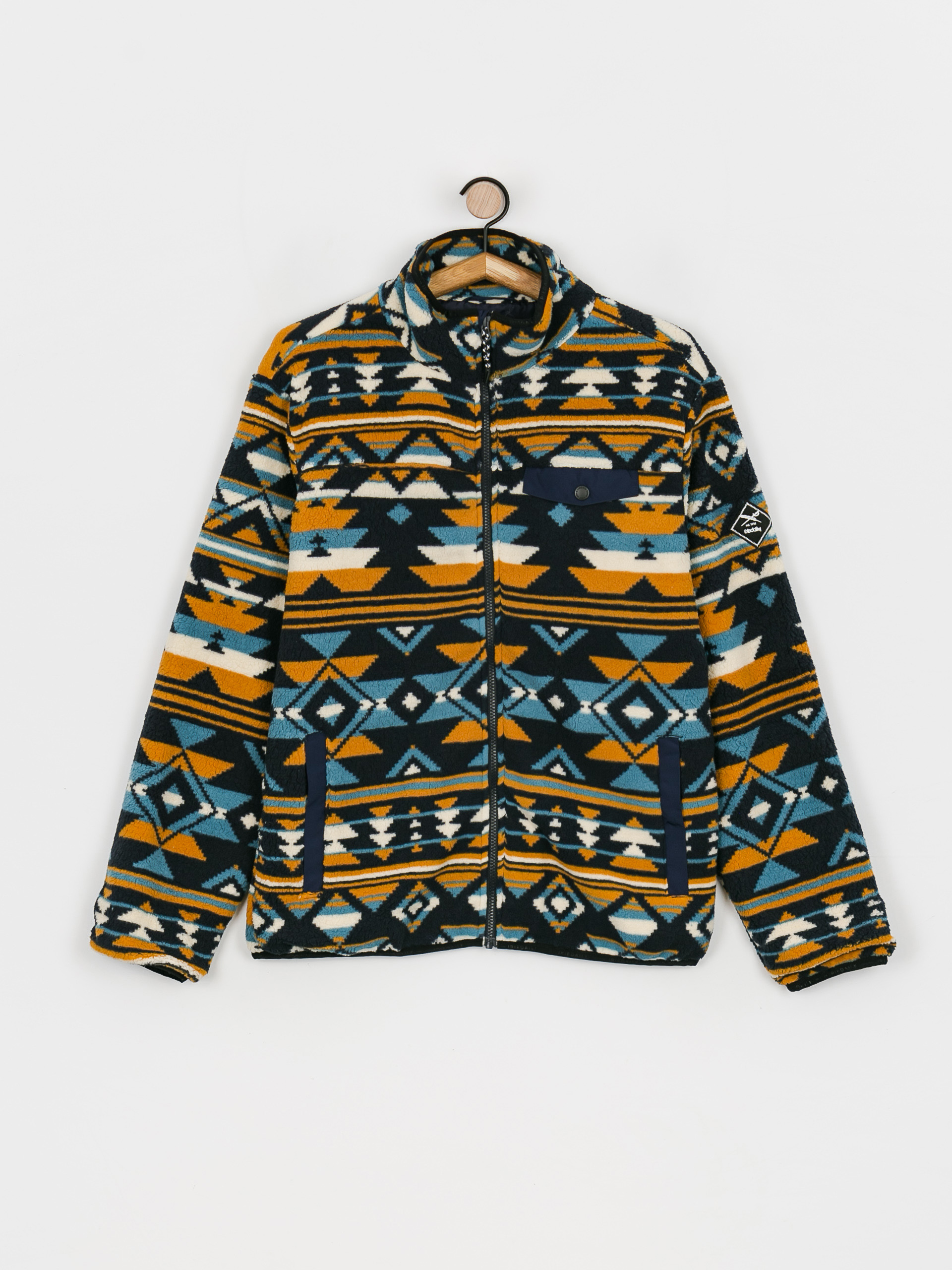 Pánsky Bunda Iriedaily Insaneia (navy yellow)