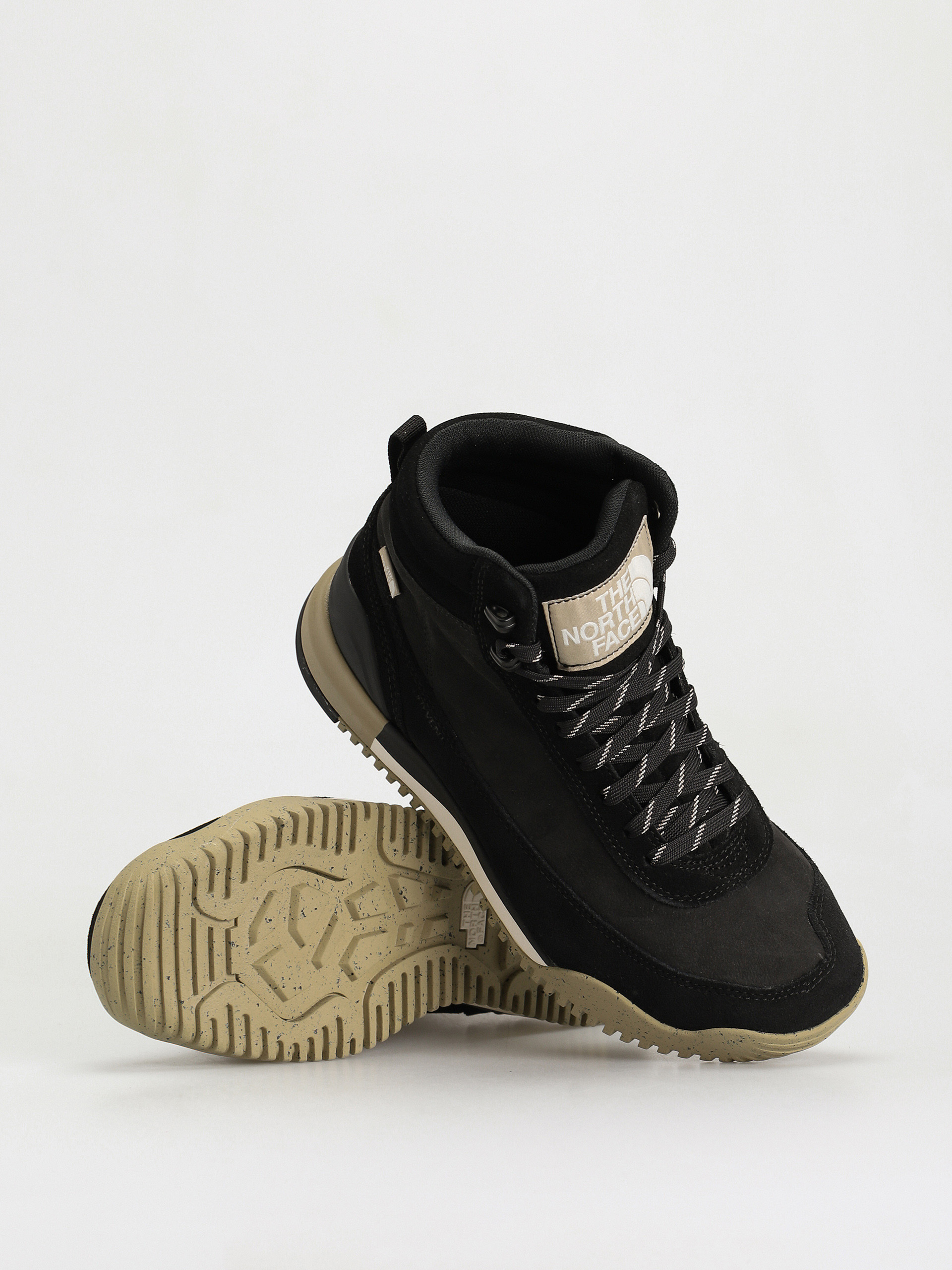 Topánky The North Face Back To Berkeley III Textile Wp (tnf black/flax)