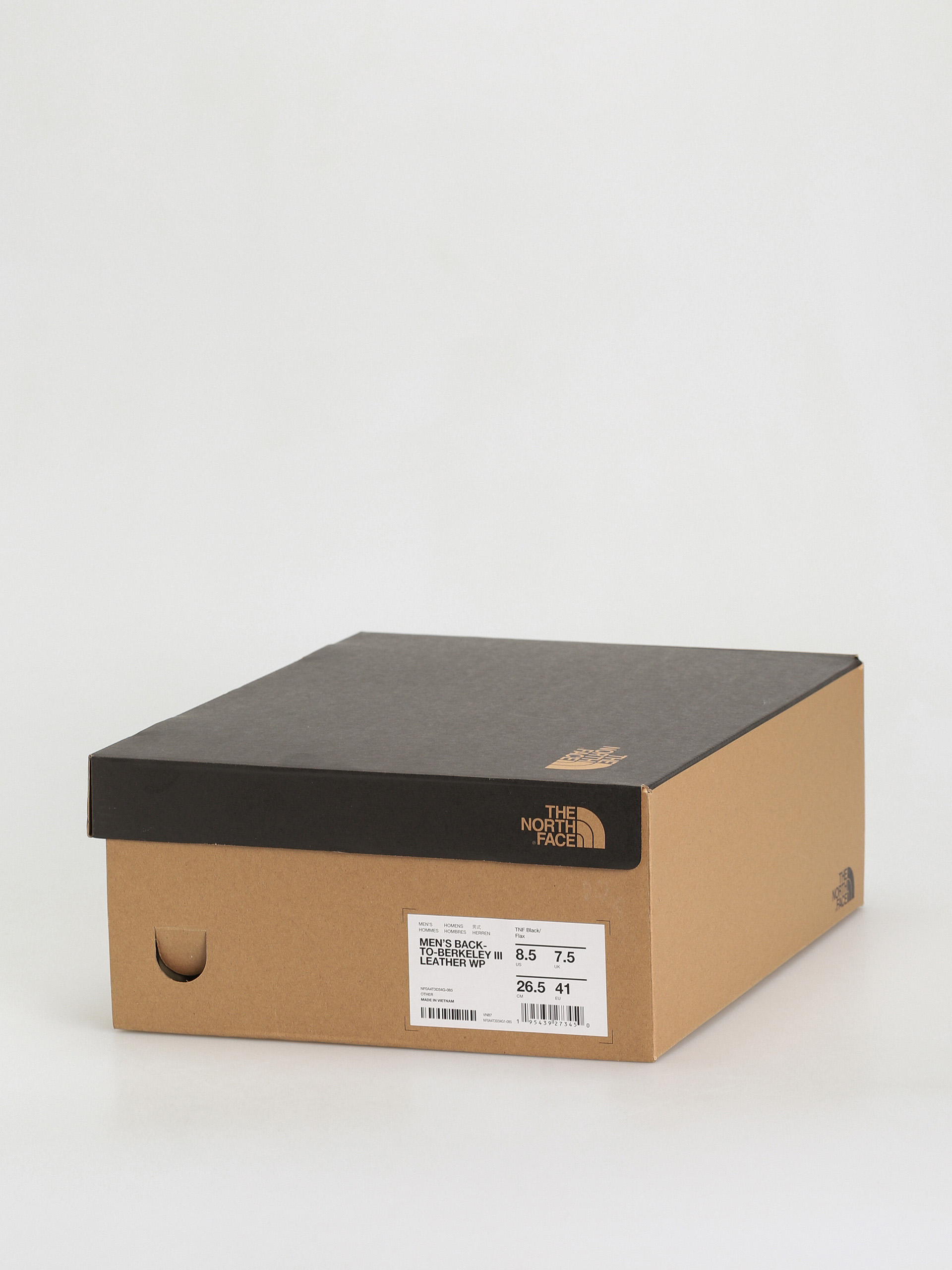 Topánky The North Face Back To Berkeley III Textile Wp (tnf black/flax)