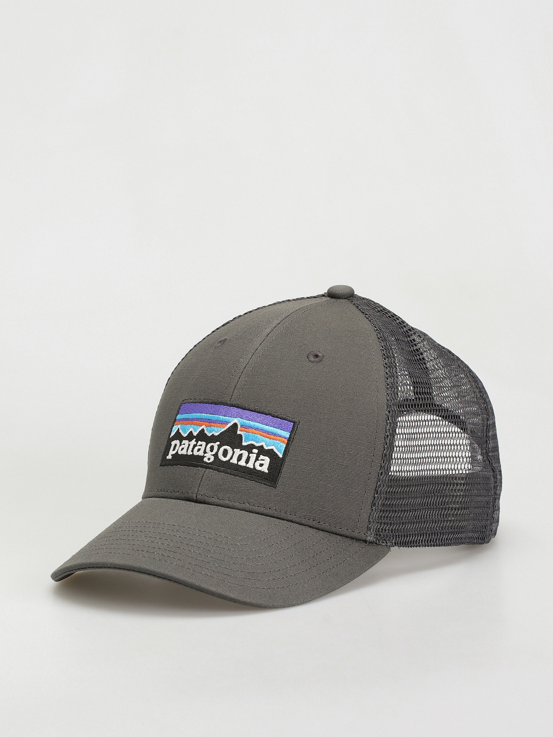 Šiltovka Patagonia P 6 Logo LoPro Trucker (forge grey)