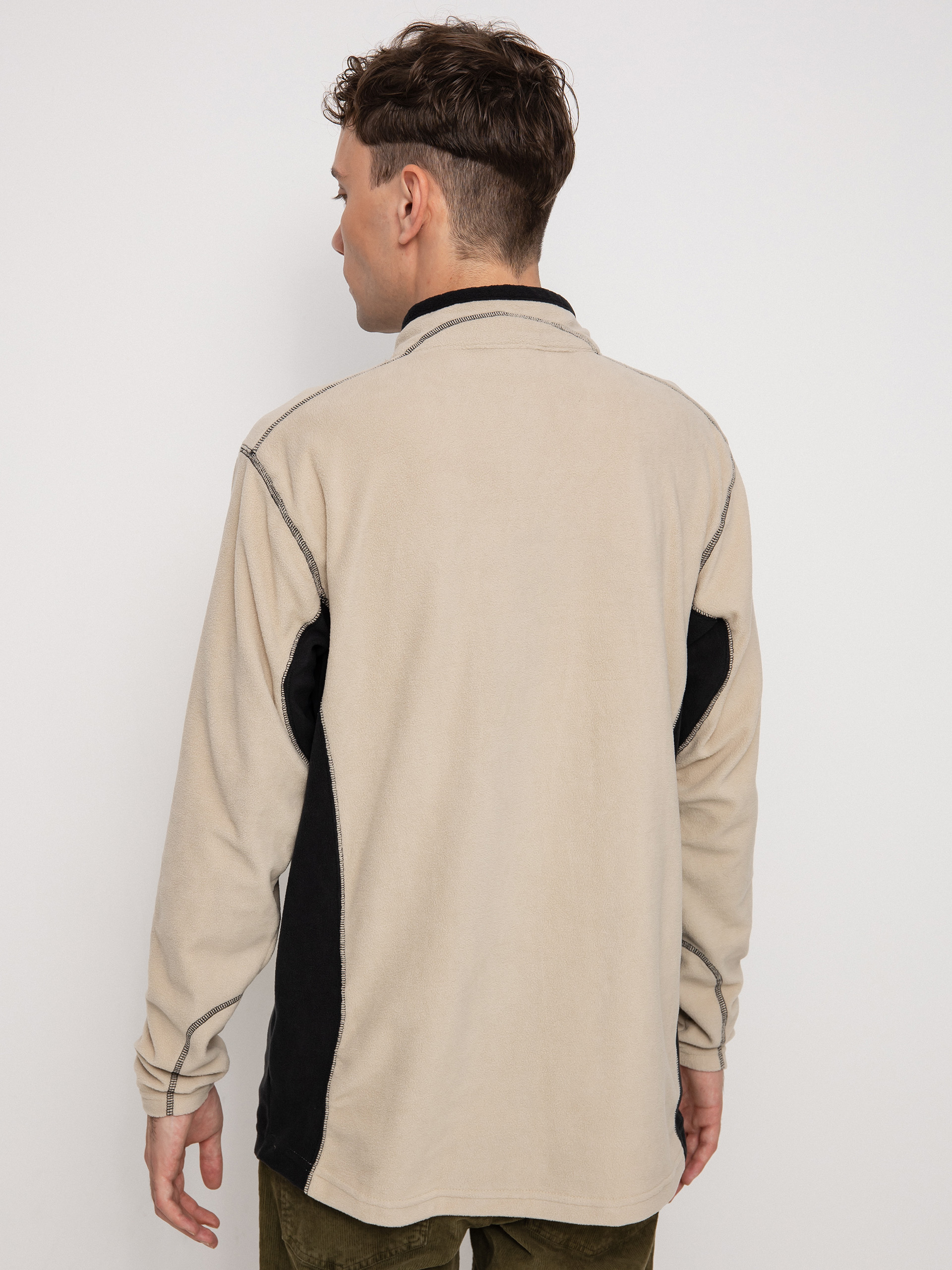 Pánsky Flisová mikina Columbia Klamath Range II Half Zip (ancient fossil)