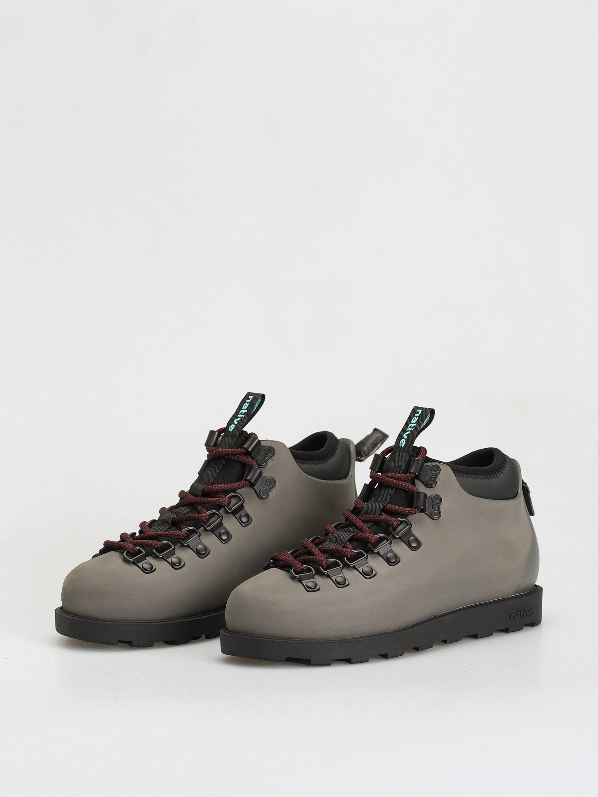 Zimné topánky Native Fitzsimmons Citylite (full metal grey/jiffy black/tart red laces)