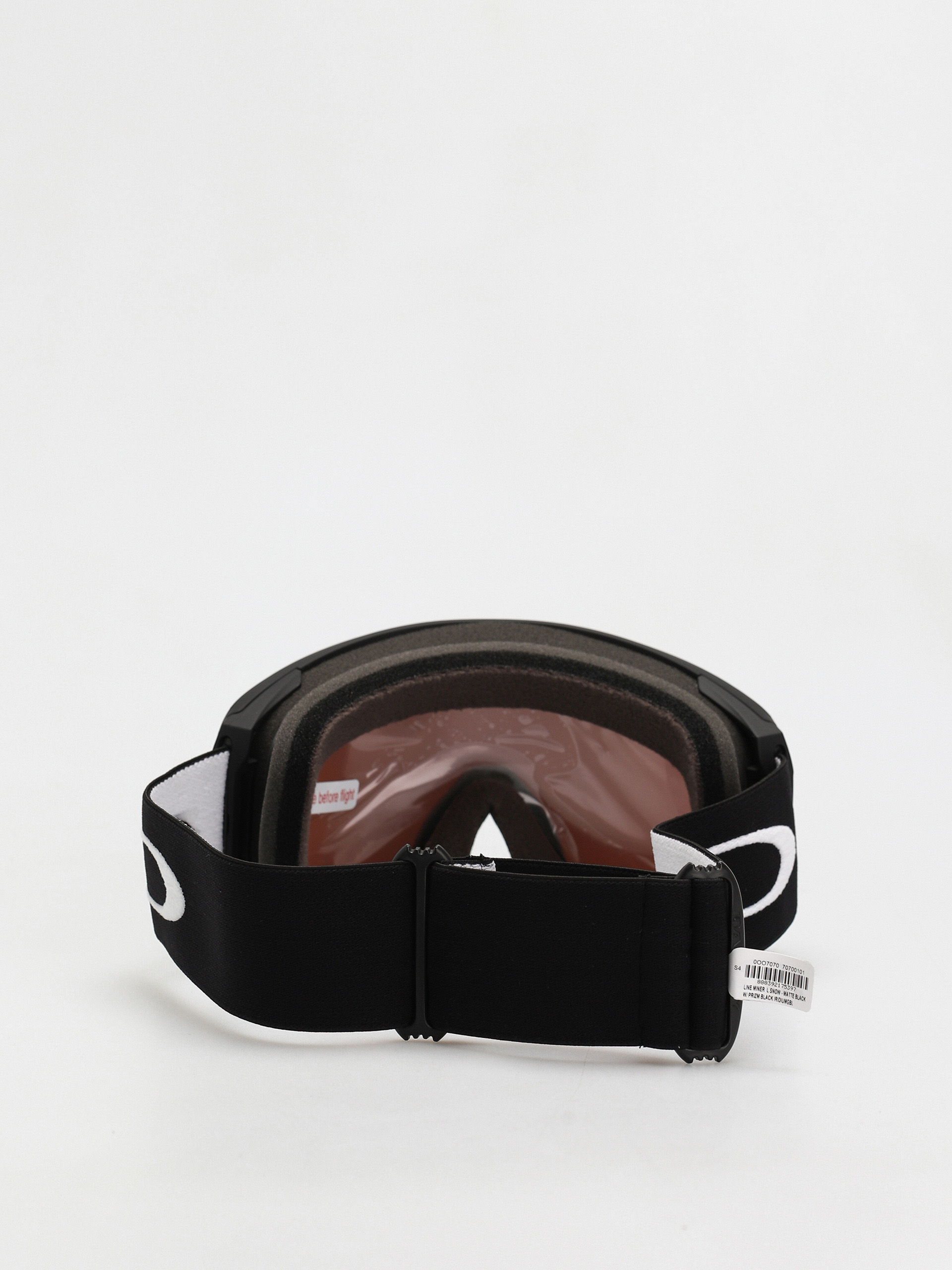 Snowboardové okuliare Oakley Line Miner L (matte black/prizm black iridium)