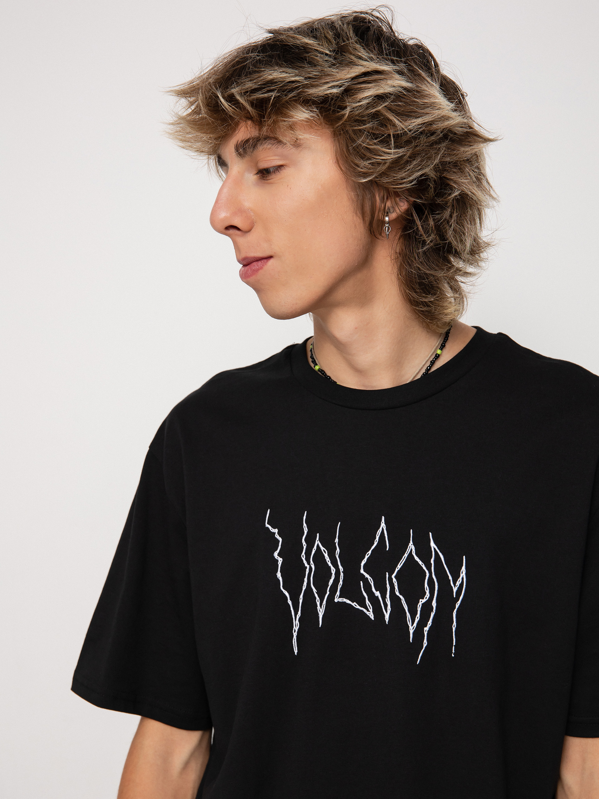 Tričko Volcom Stone Watcher Bsc (black)