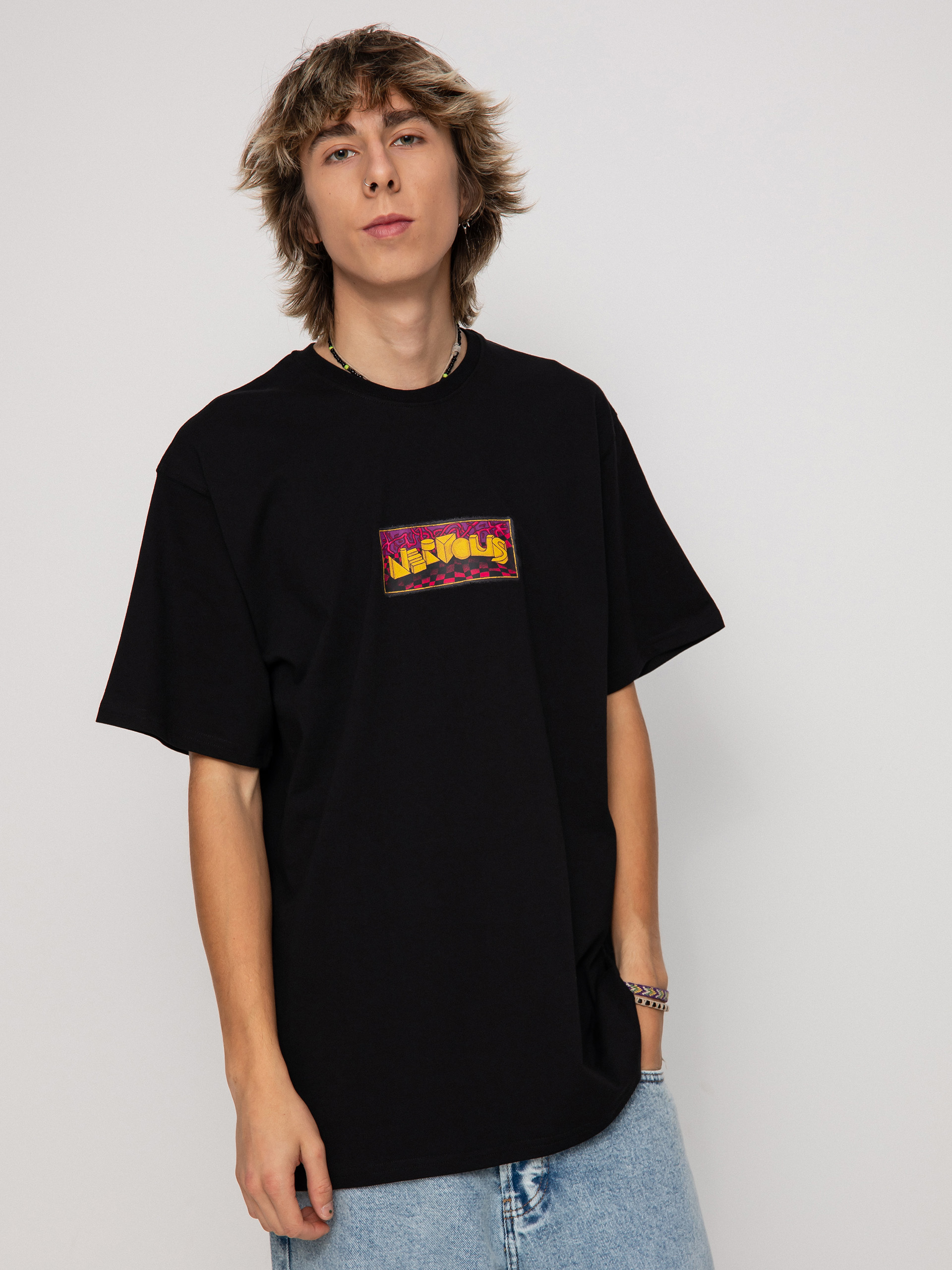 Tričko Nervous Damn Game (black)