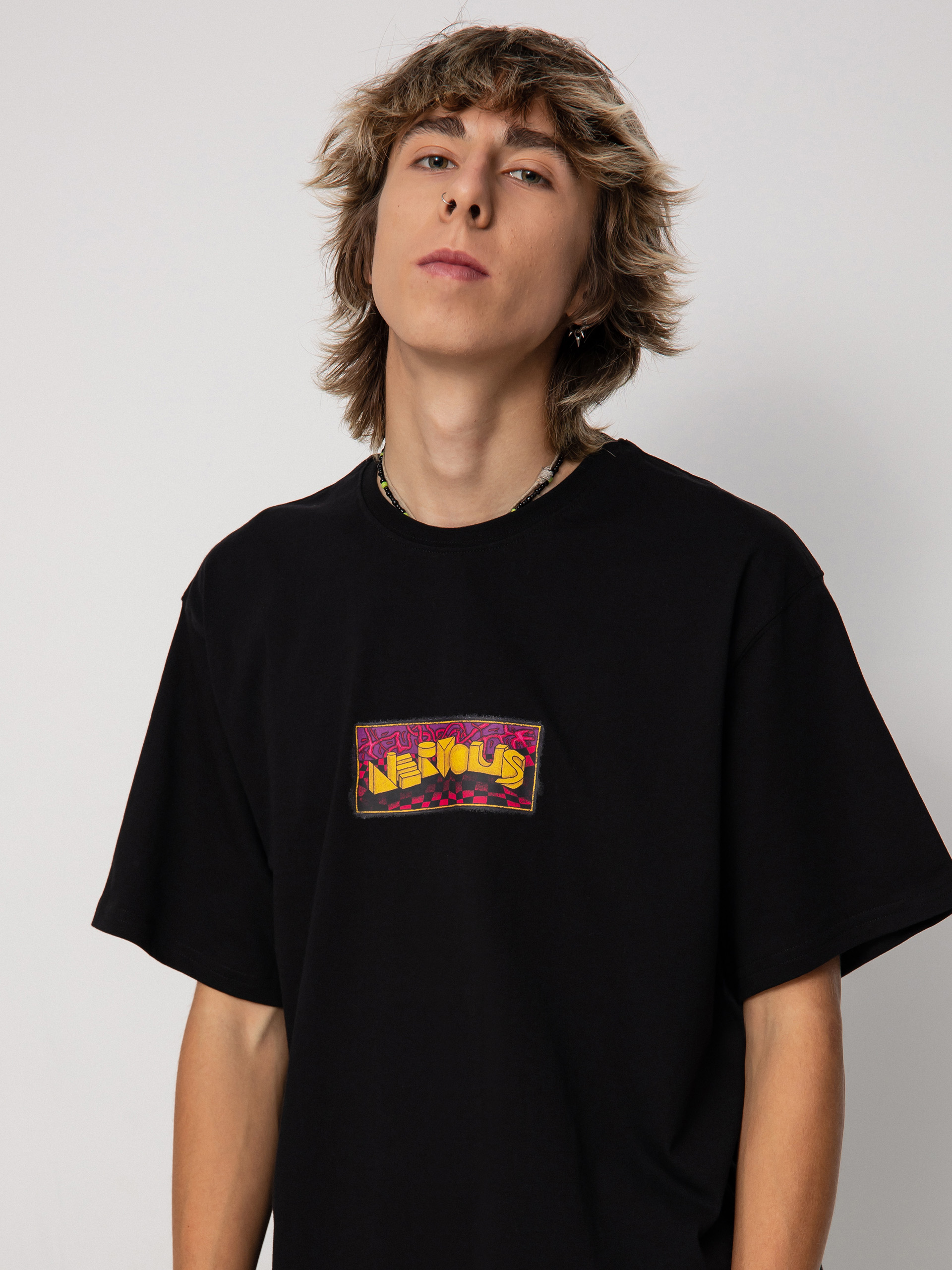 Tričko Nervous Damn Game (black)