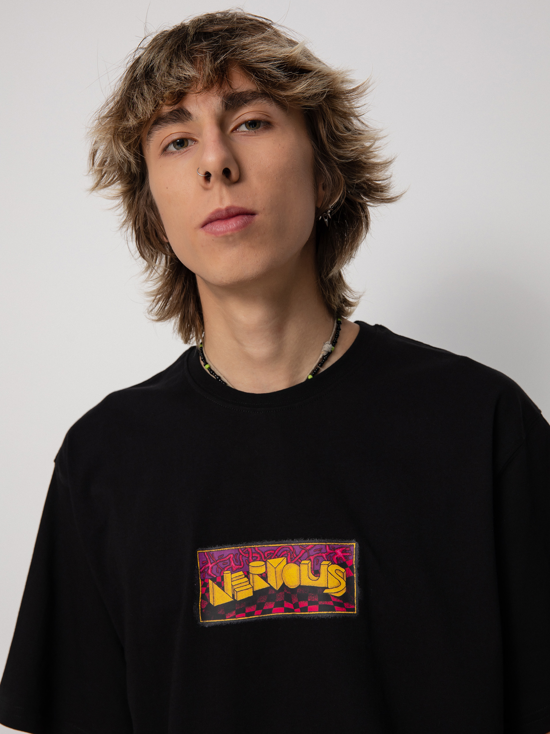 Tričko Nervous Damn Game (black)