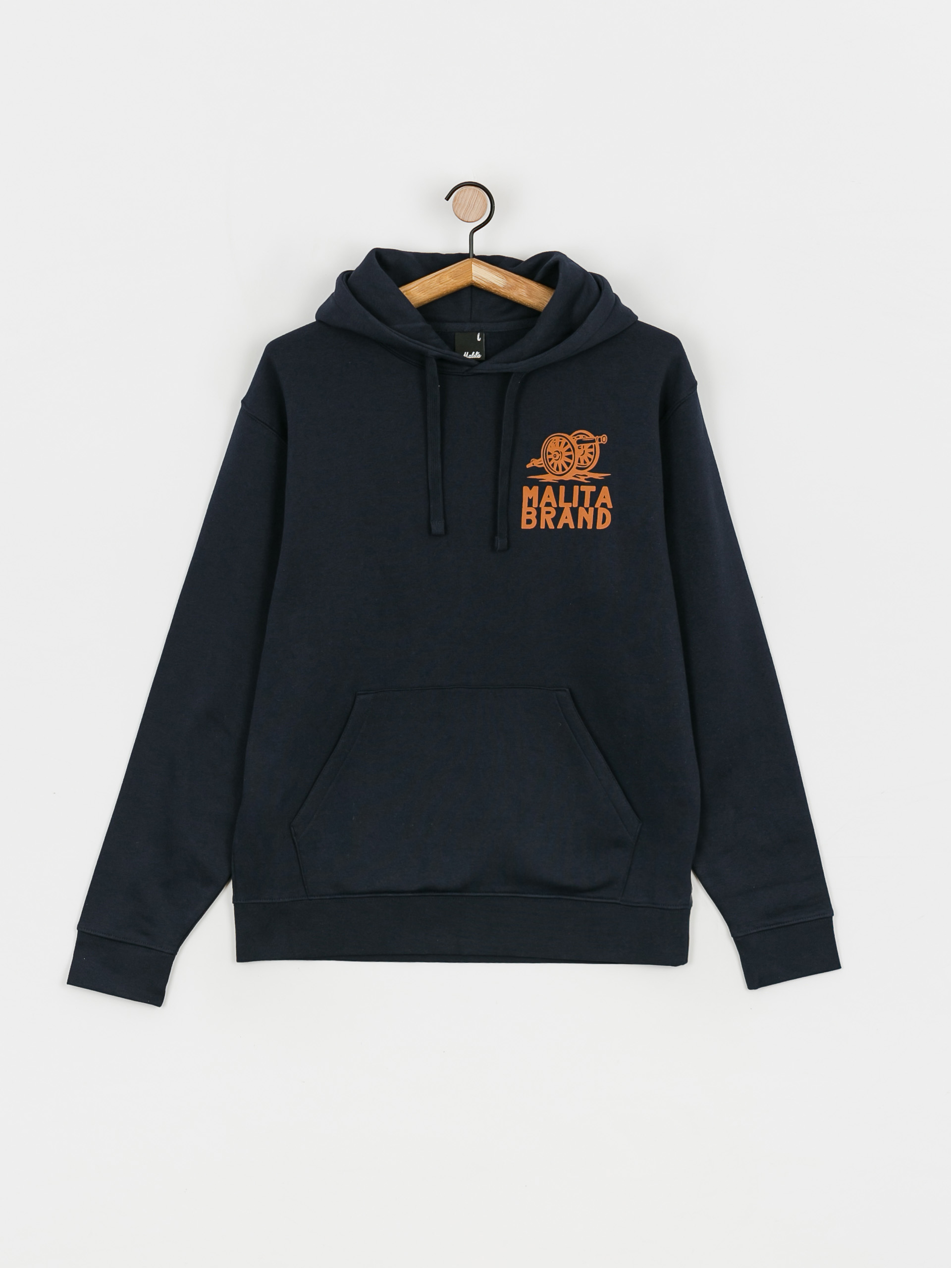 Mikina s kapucňou Malita Bomb HD (navy)