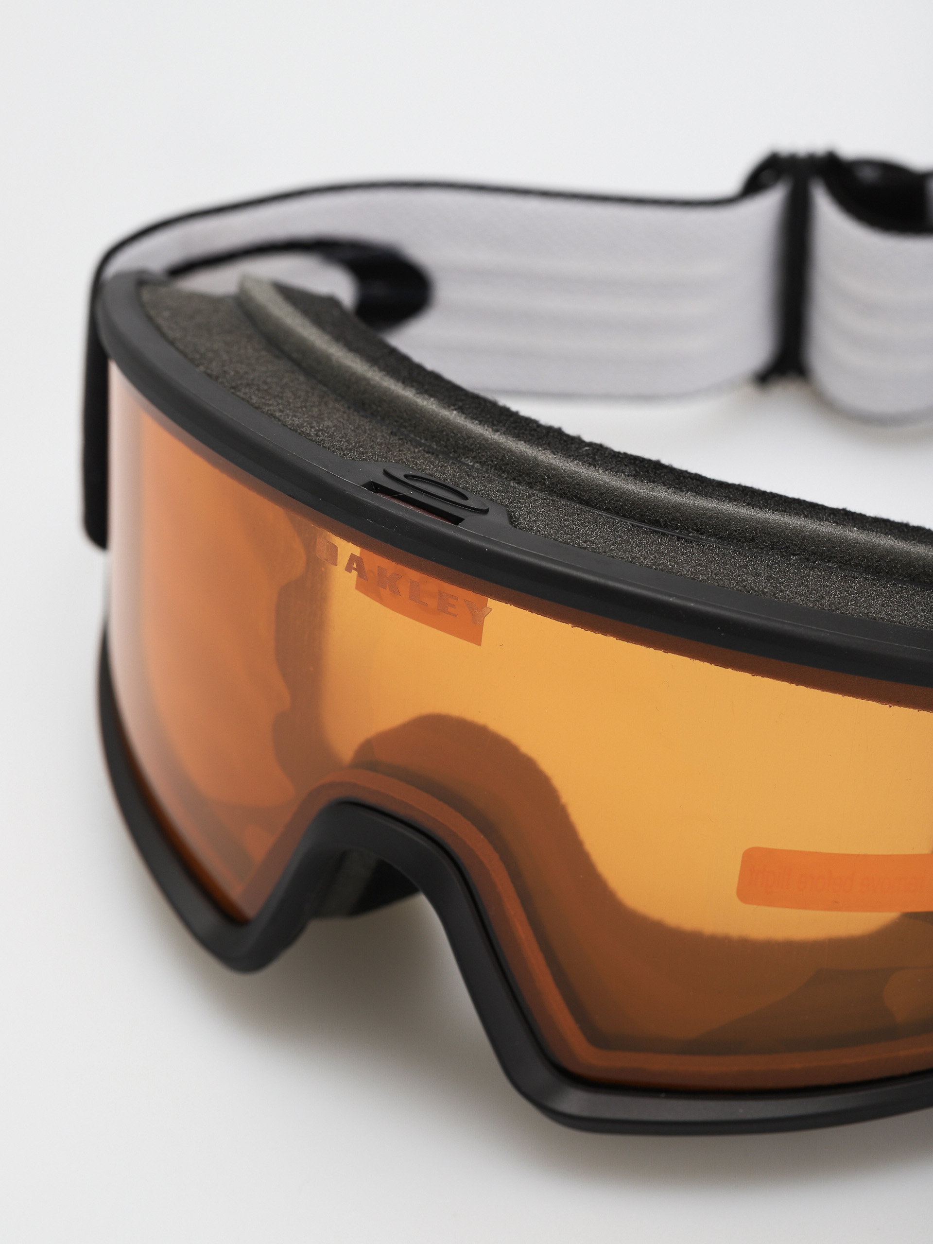 Snowboardové okuliare Oakley Target Line M (matte black/persimmon)