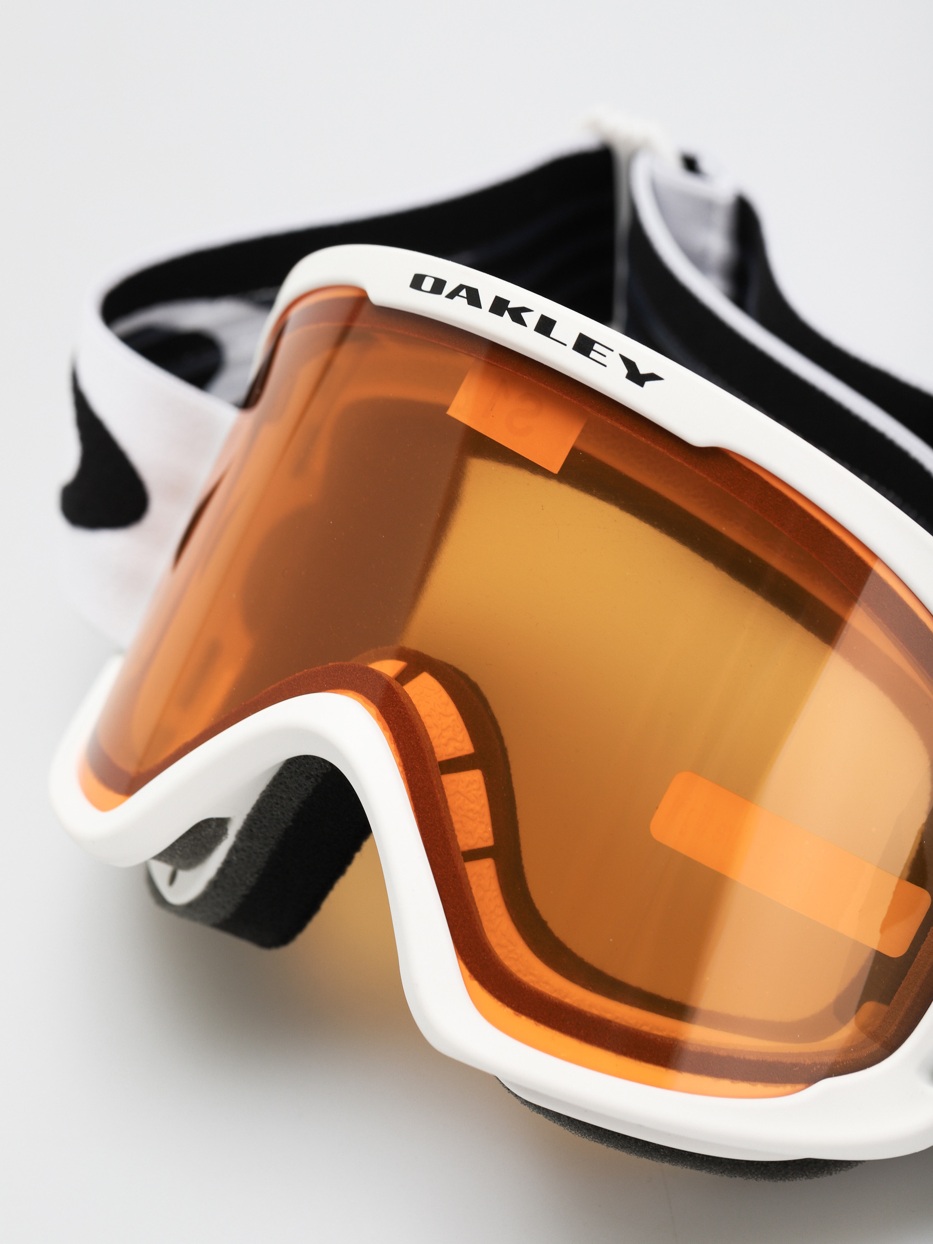 Snowboardové okuliare Oakley O Frame 2.0 Pro M (matte white/persimmon)