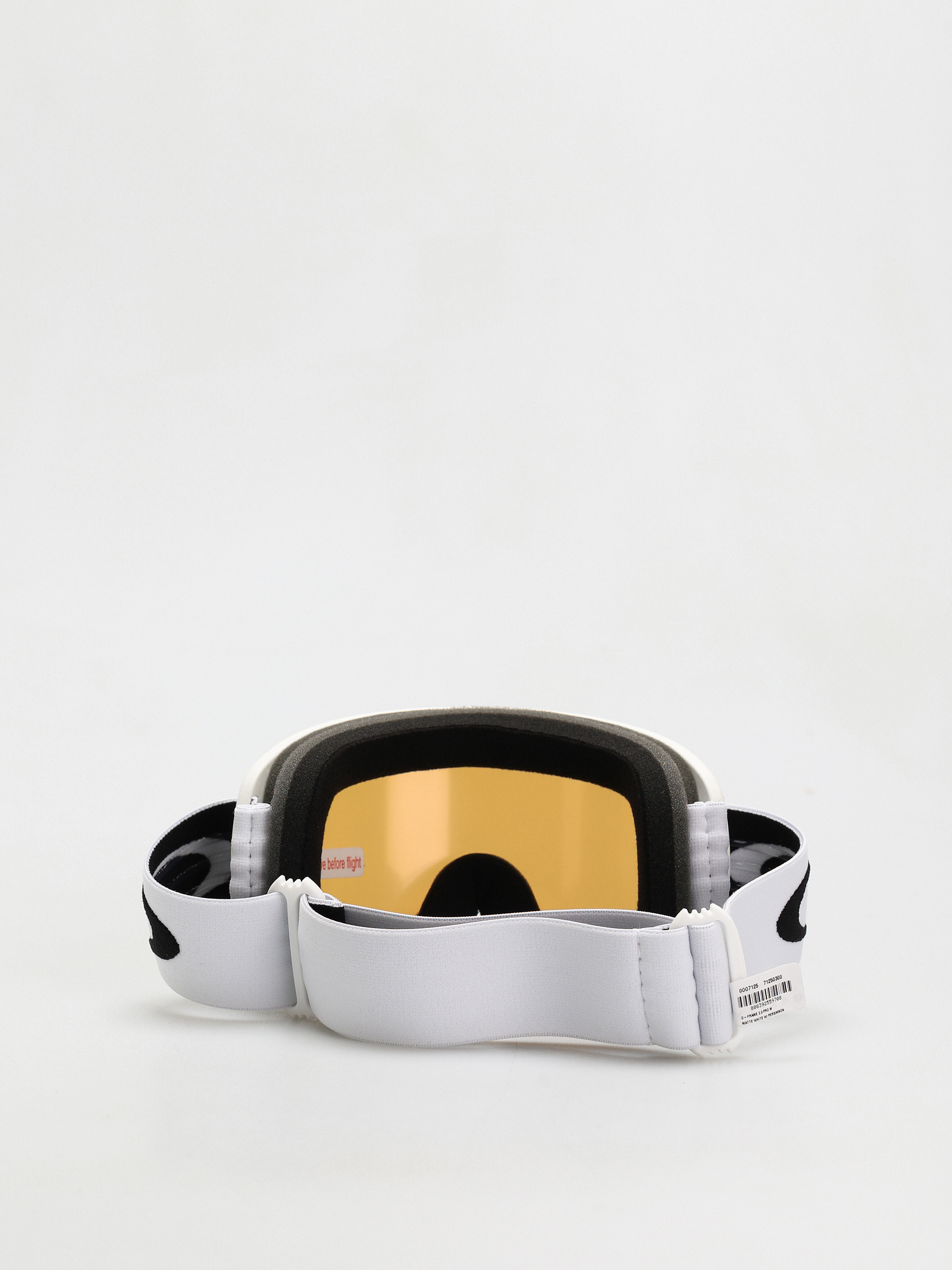 Snowboardové okuliare Oakley O Frame 2.0 Pro M (matte white/persimmon)