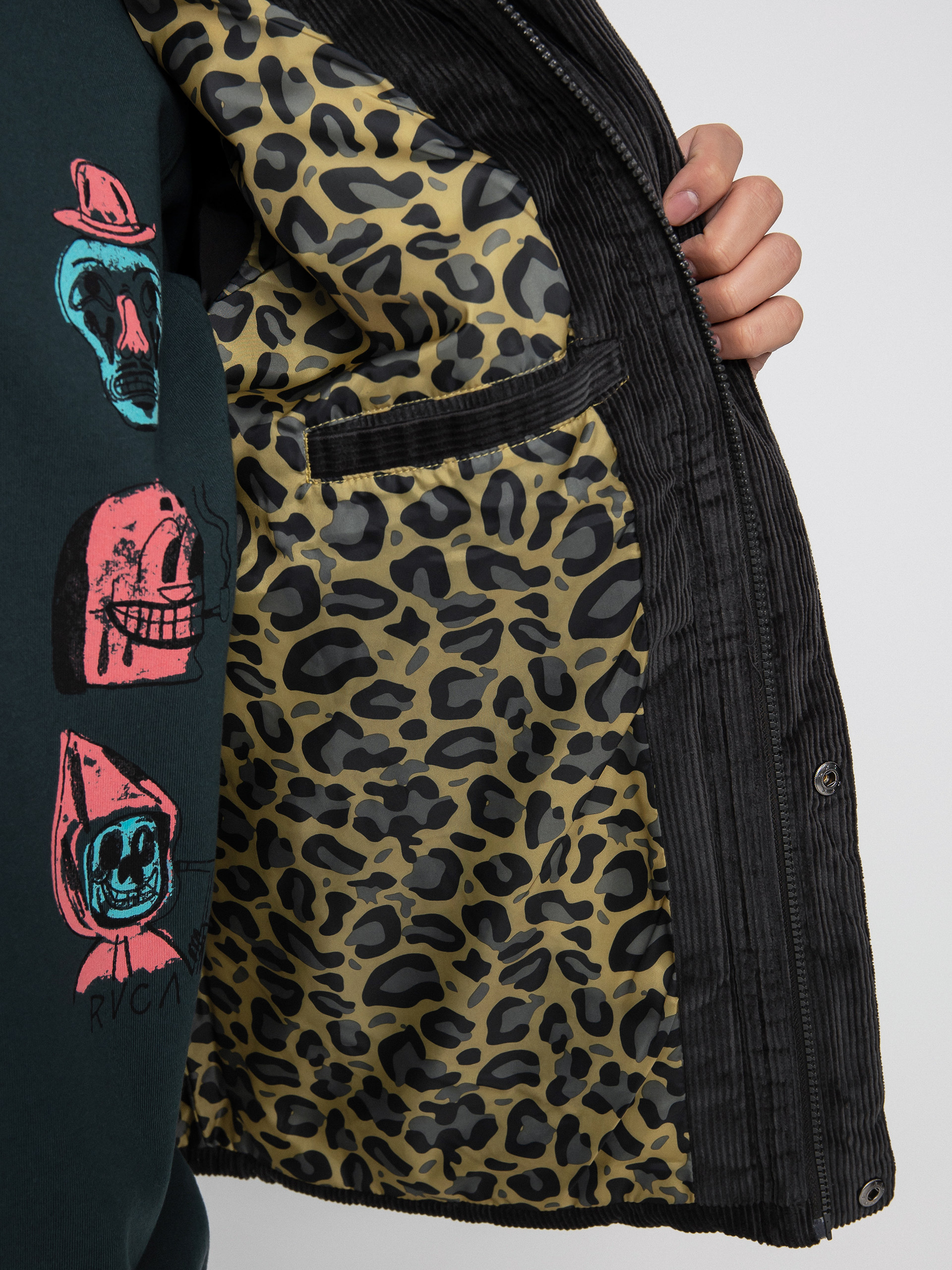 Bunda RVCA Townes (pirate black)