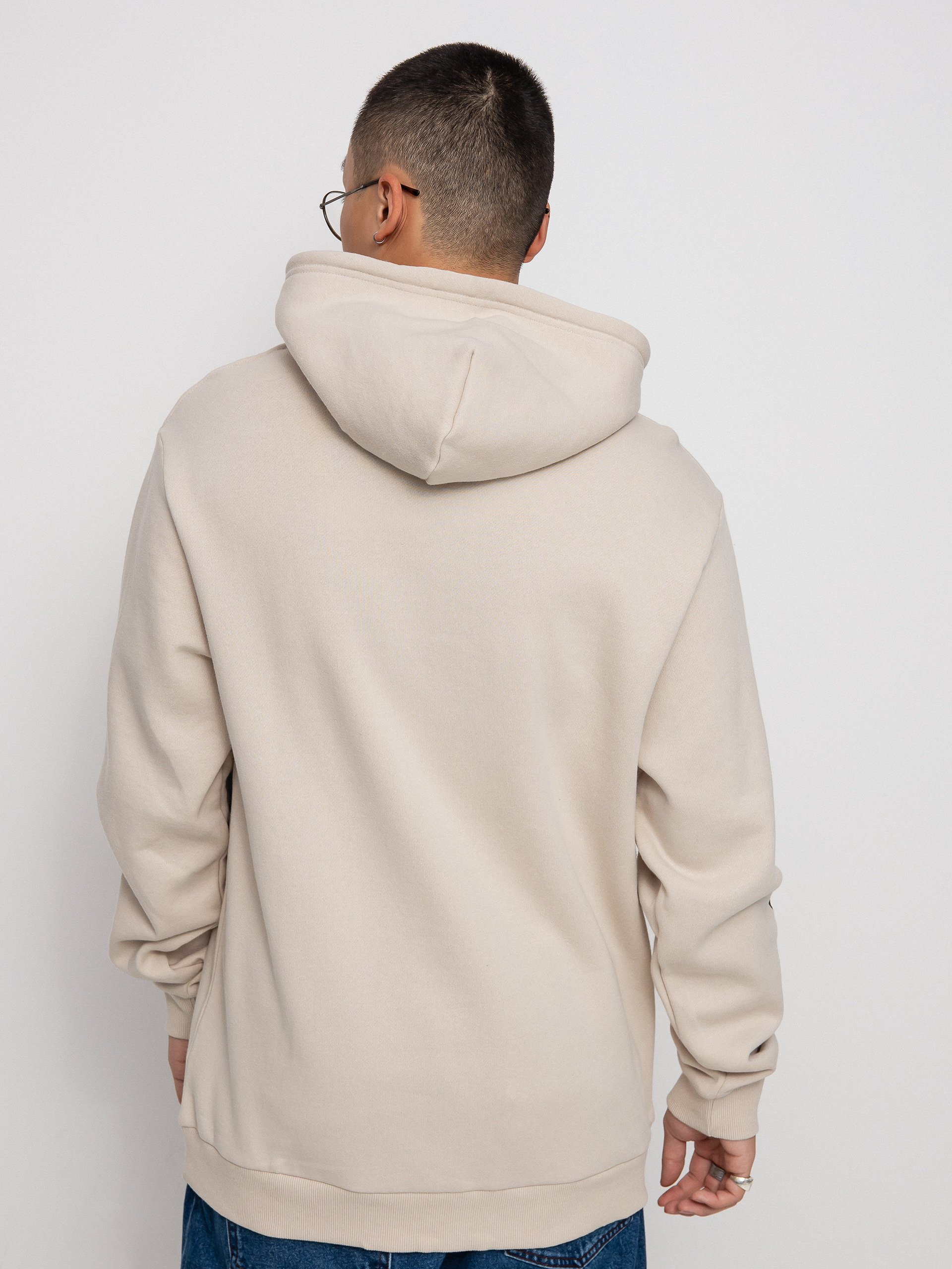 Mikina s kapucňou Brixton Alton HD (beige)