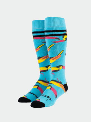 Ponožky Stinky Socks Toucan (scouter blue/pink)