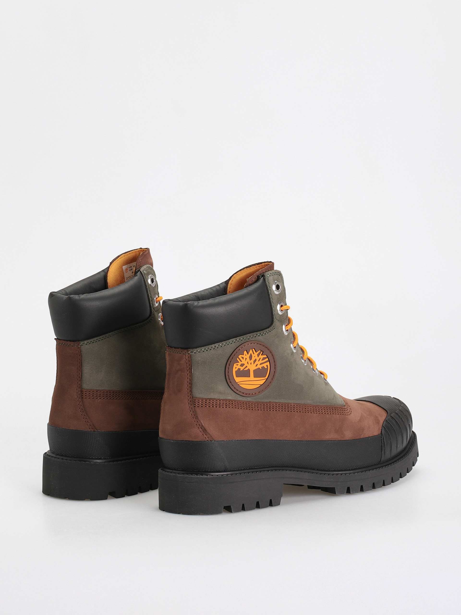 Topánky Timberland 6 Premium Rubber Toe Wp (medium brown nubuck)