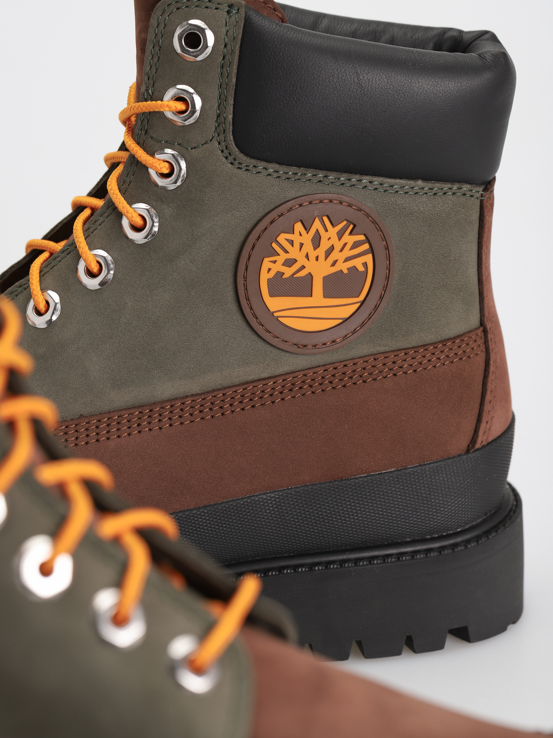 Topánky Timberland 6 Premium Rubber Toe Wp (medium brown nubuck)