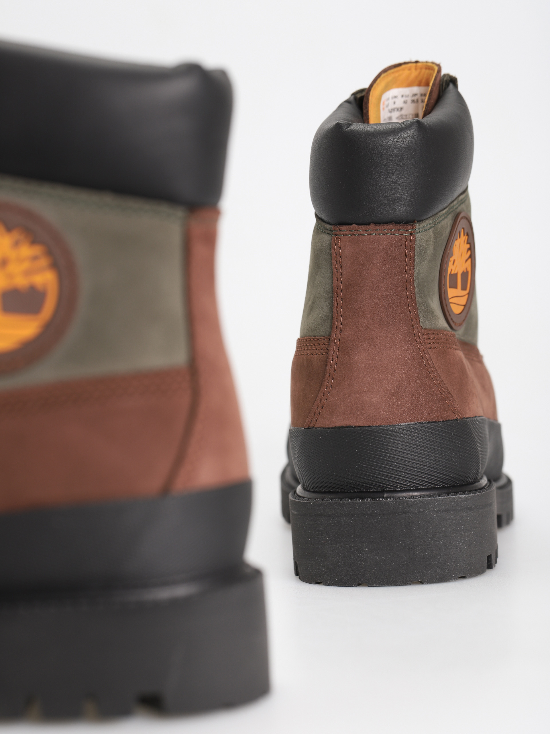 Topánky Timberland 6 Premium Rubber Toe Wp (medium brown nubuck)