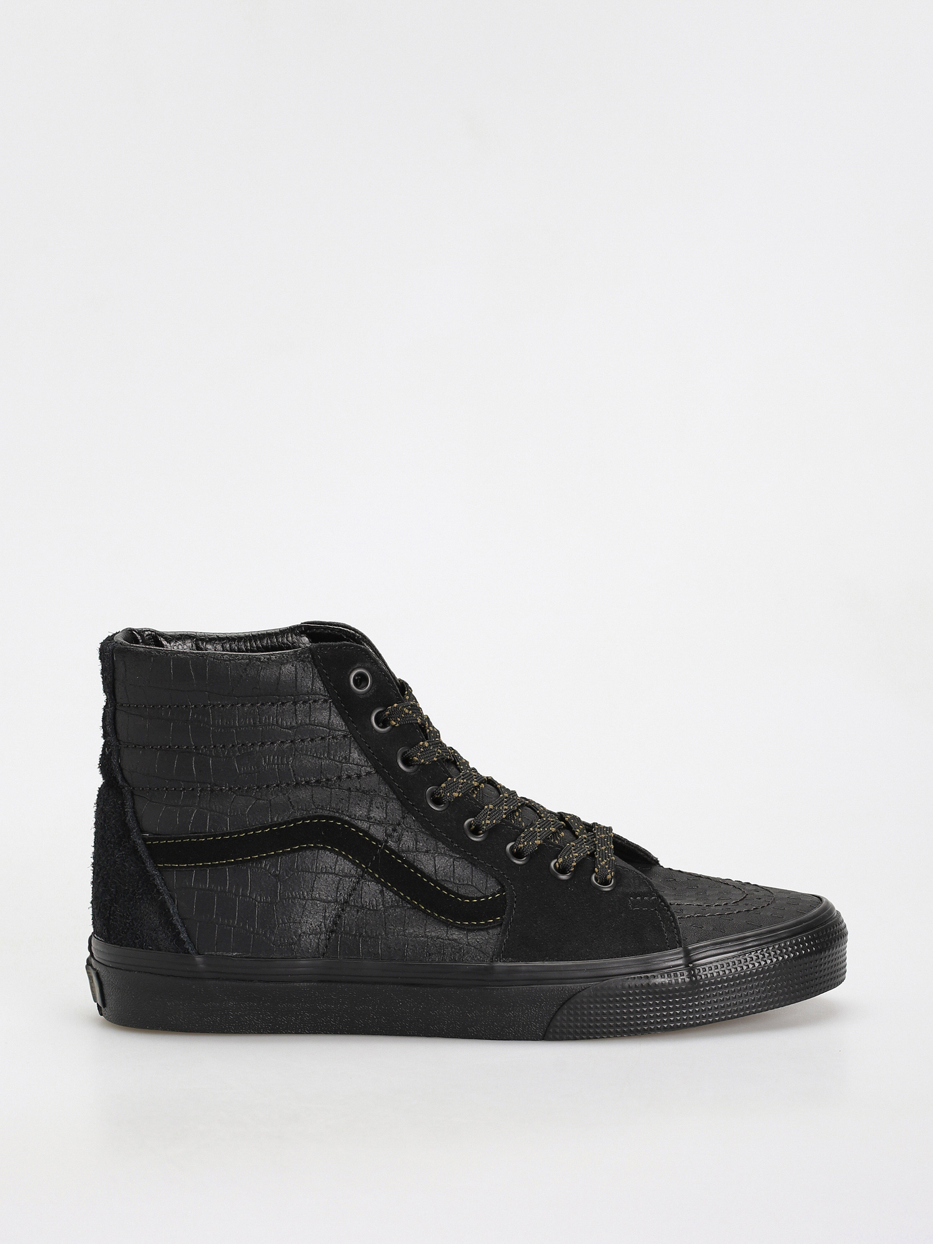 Topánky Vans Sk8 Hi (mono patchwork blackout)