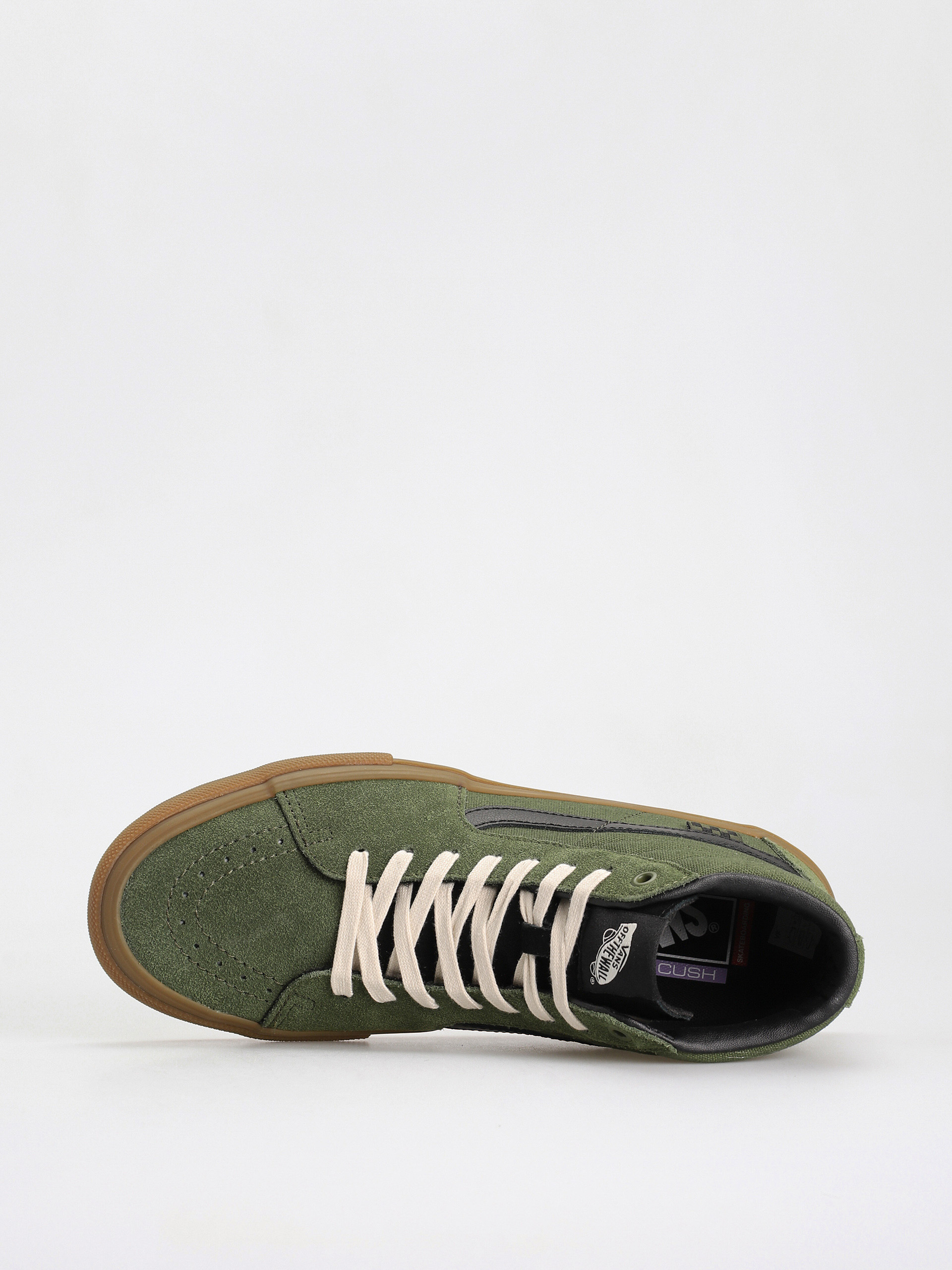 Topánky Vans Skate Sk8 Hi (green/gum)