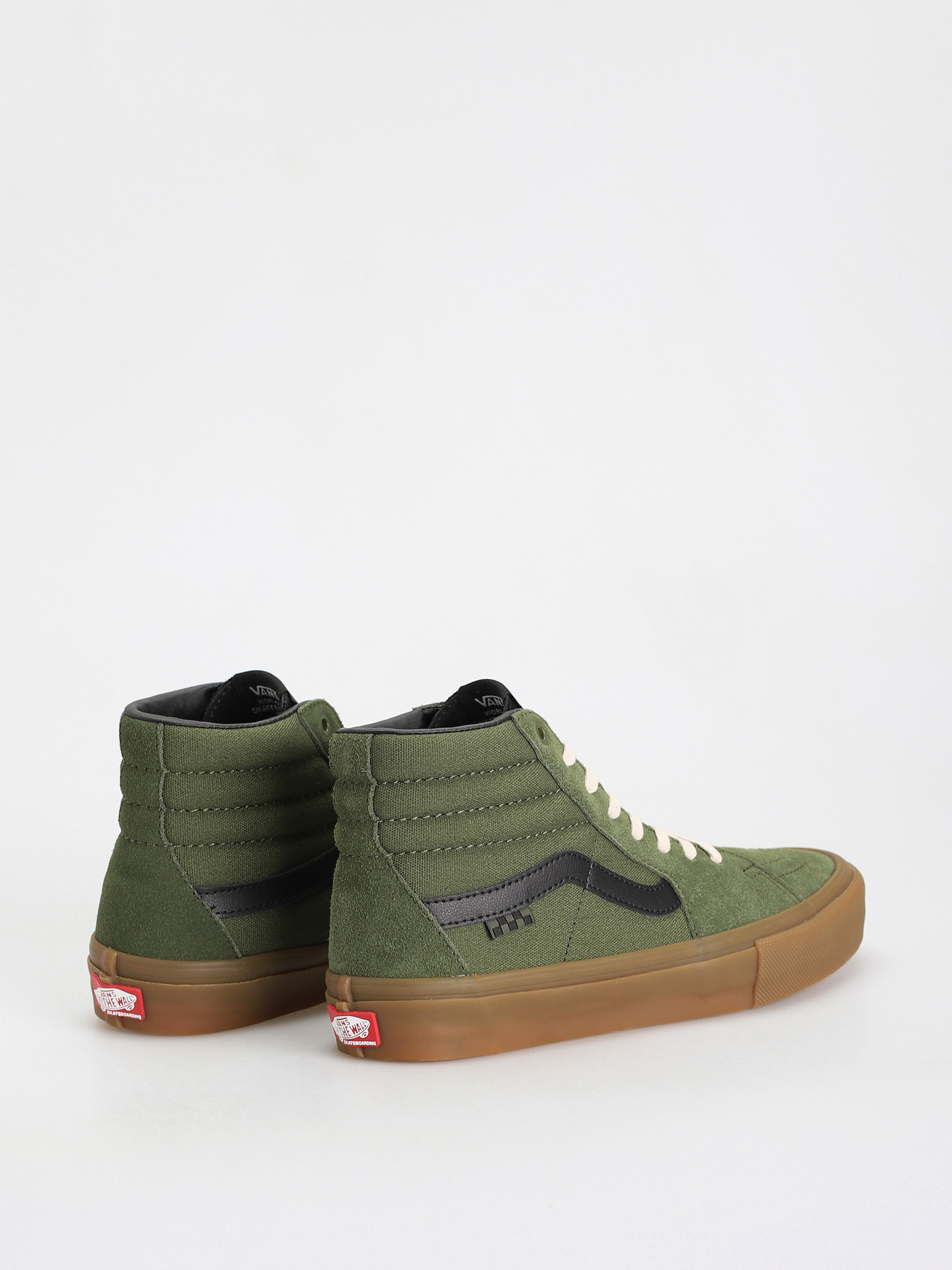 Topánky Vans Skate Sk8 Hi (green/gum)