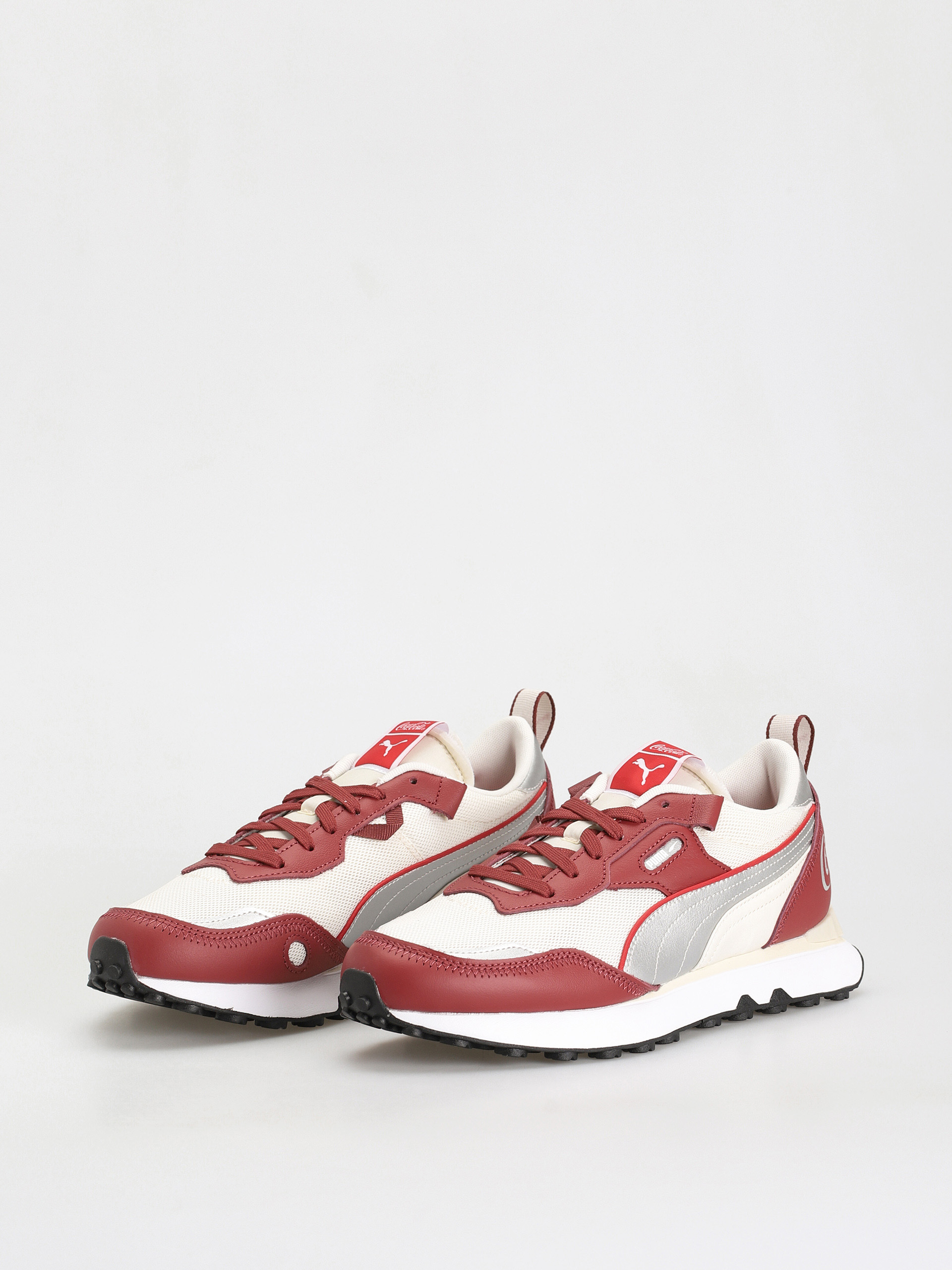 Topánky Puma X Coca Cola Rider Fv (intense red/puma silver/ivory glow)
