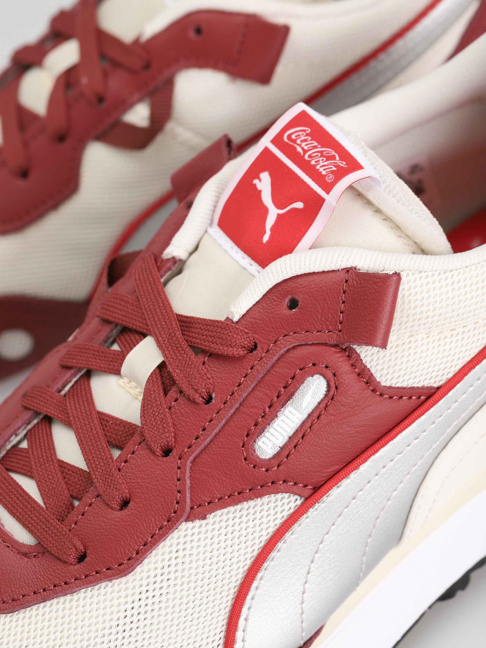 Topánky Puma X Coca Cola Rider Fv (intense red/puma silver/ivory glow)