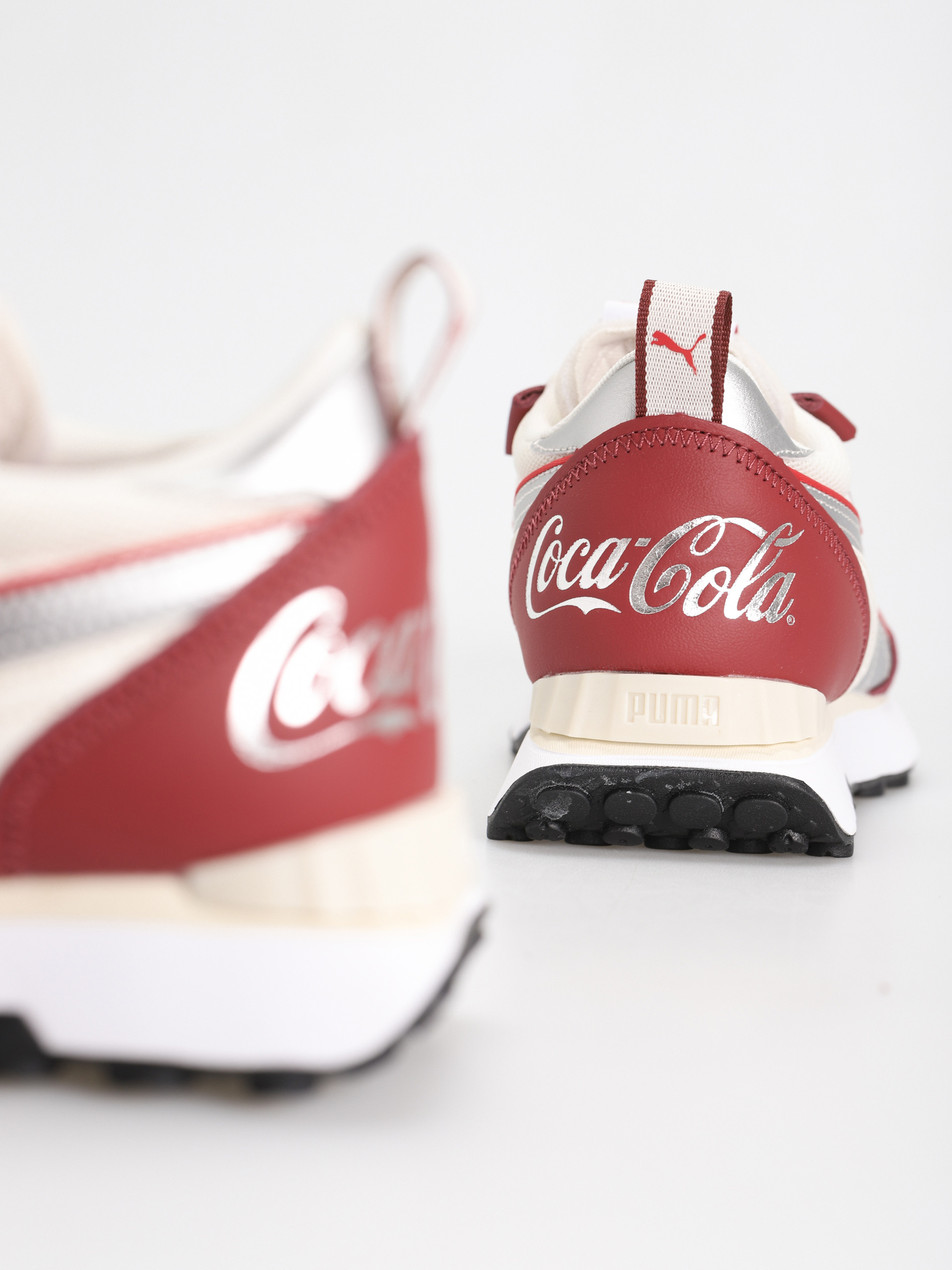 Topánky Puma X Coca Cola Rider Fv (intense red/puma silver/ivory glow)