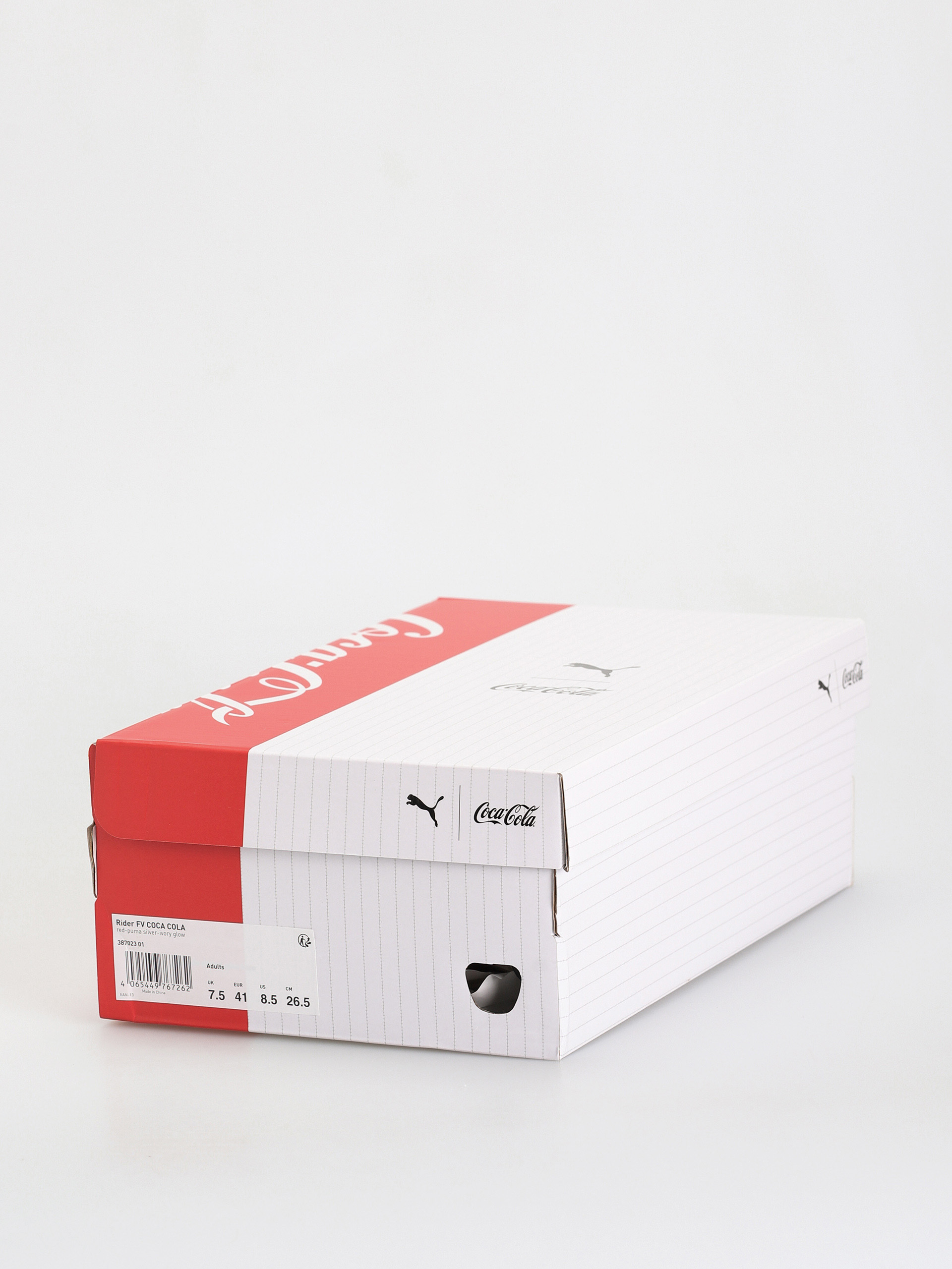 Topánky Puma X Coca Cola Rider Fv (intense red/puma silver/ivory glow)