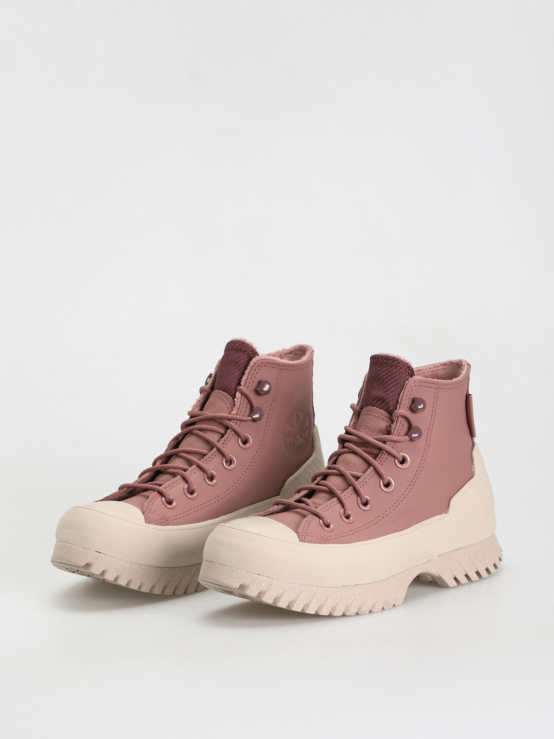 Topánky Converse Chuck Taylor All Star Lugged 2.0 CC Hi (saddle/dark wine)