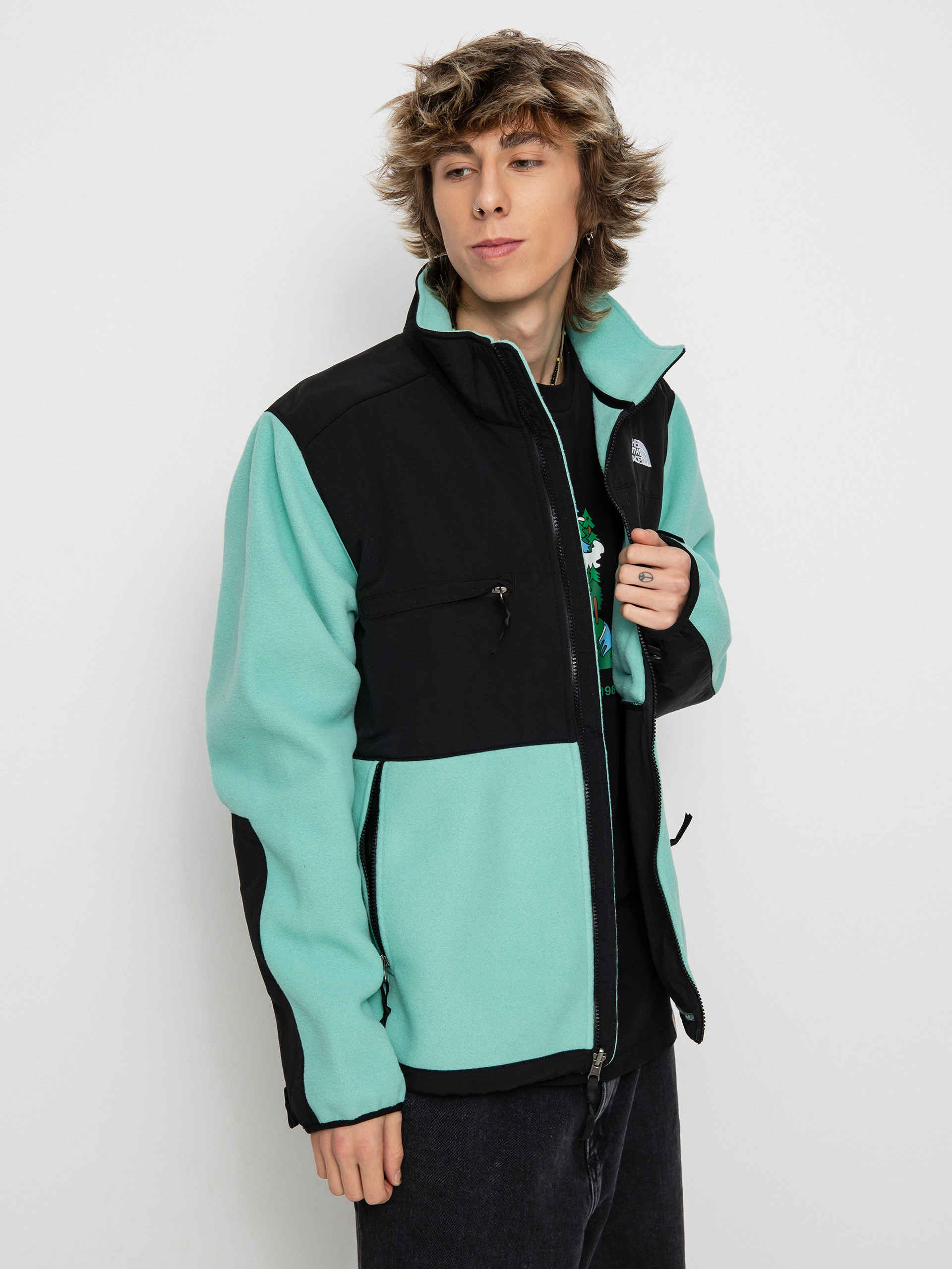 Pánsky Flisová mikina The North Face Denali (wasabi)