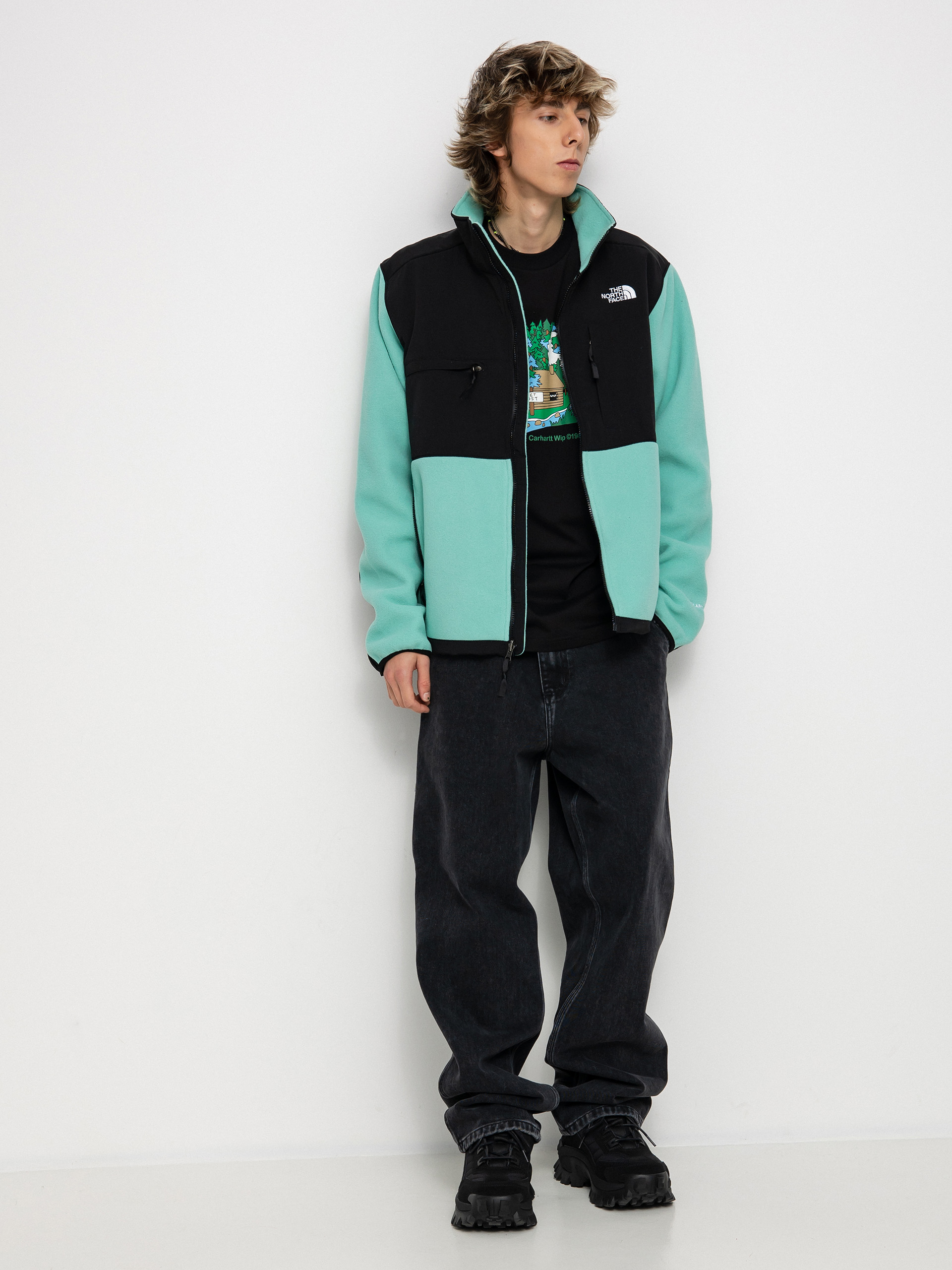 Pánsky Flisová mikina The North Face Denali (wasabi)