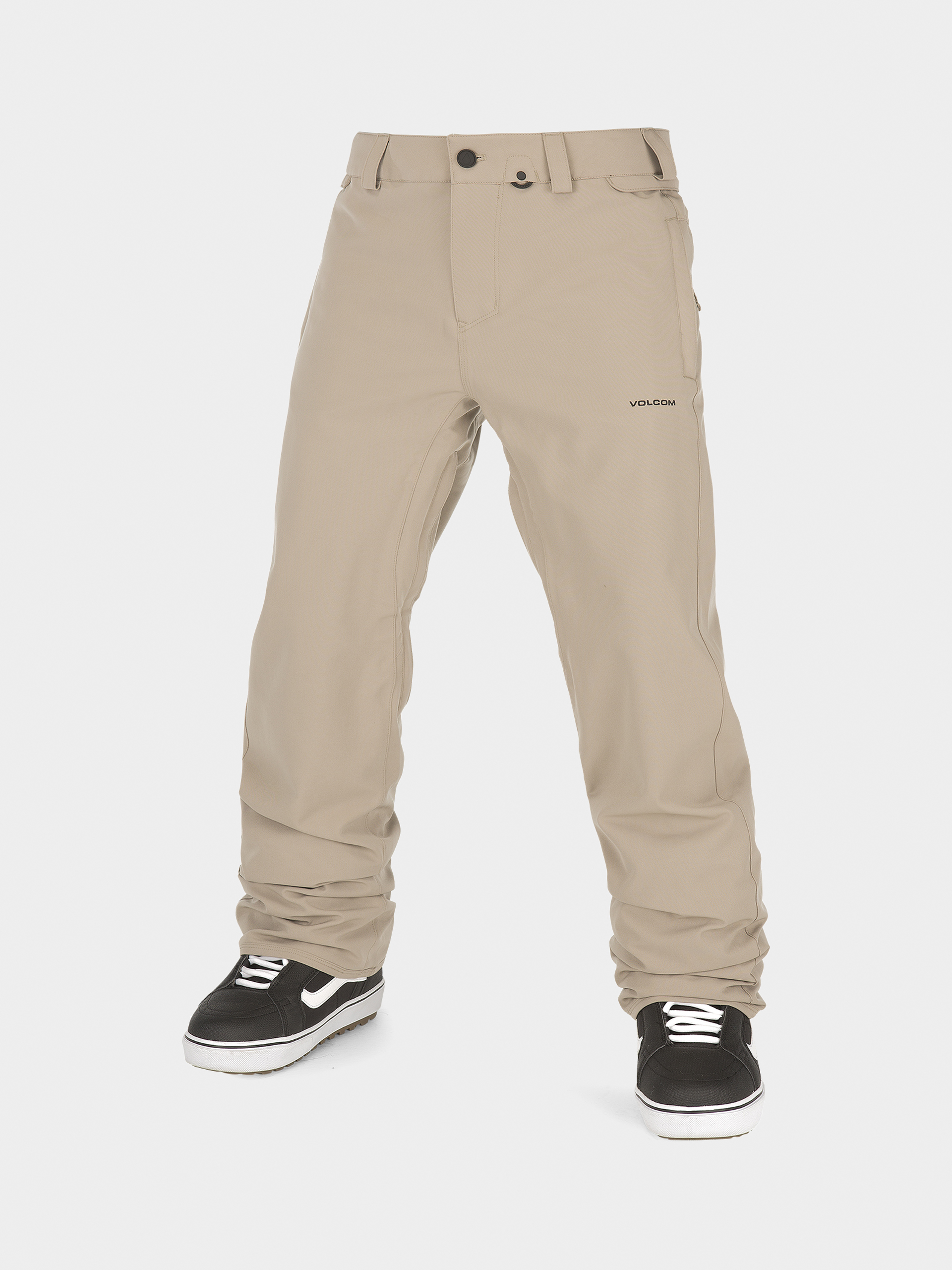 Pánske Snowboardové nohavice Volcom Freakin Snow Chino (dark khaki)