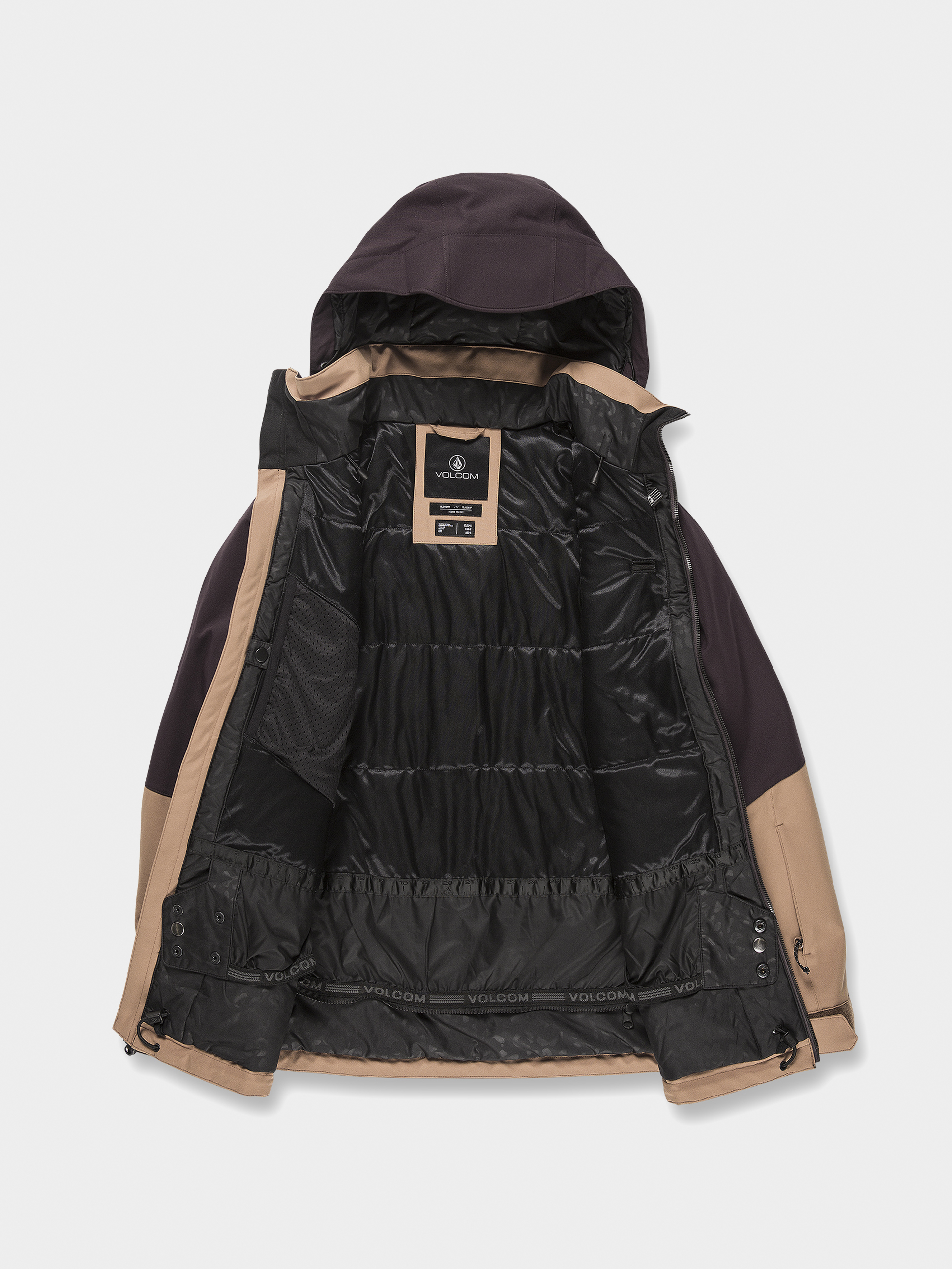 Dámska Snowboardová bunda Volcom Shelter 3D Stretch (caramel)