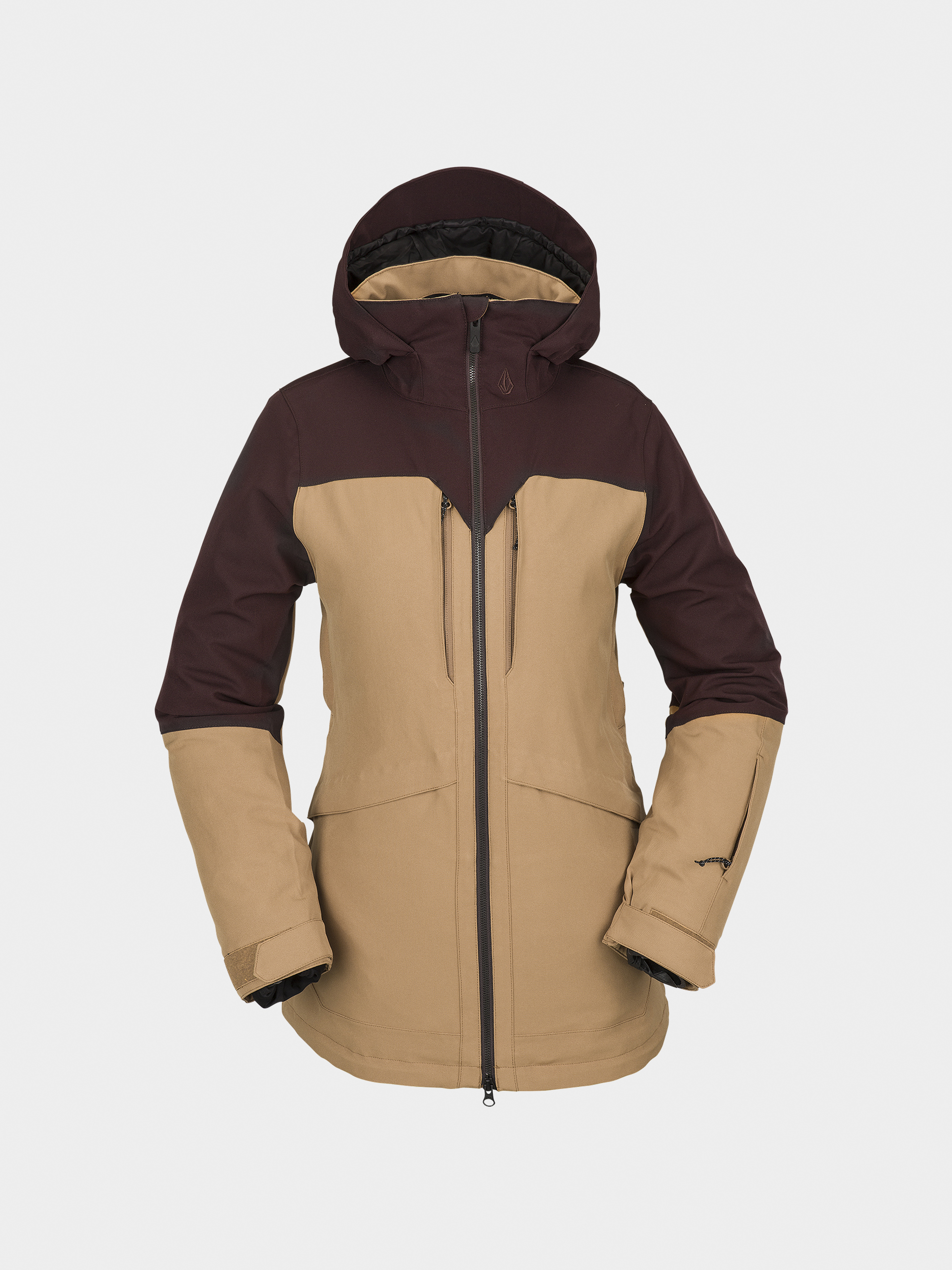 Dámska Snowboardová bunda Volcom Shelter 3D Stretch (caramel)